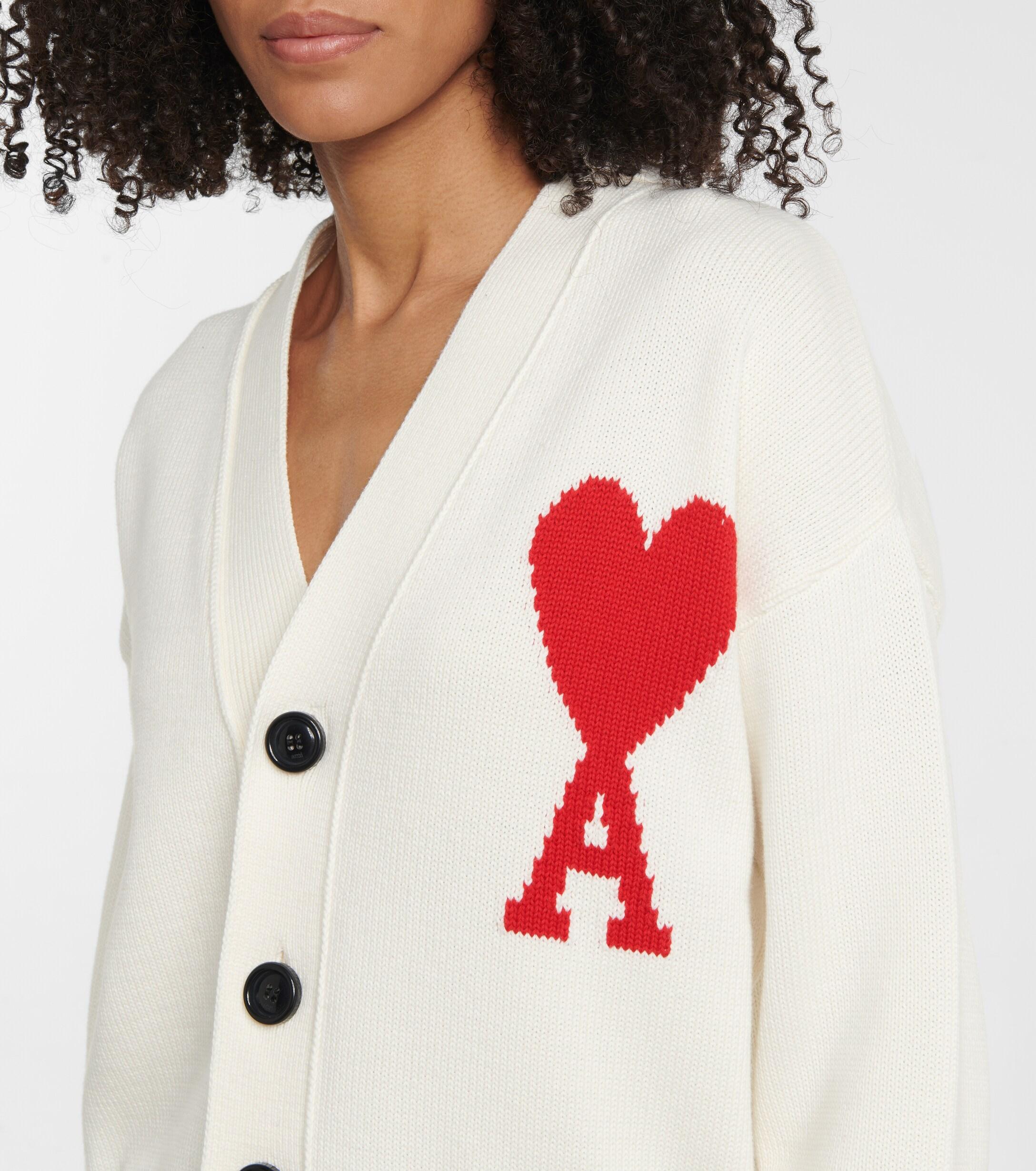 ami cardigan white