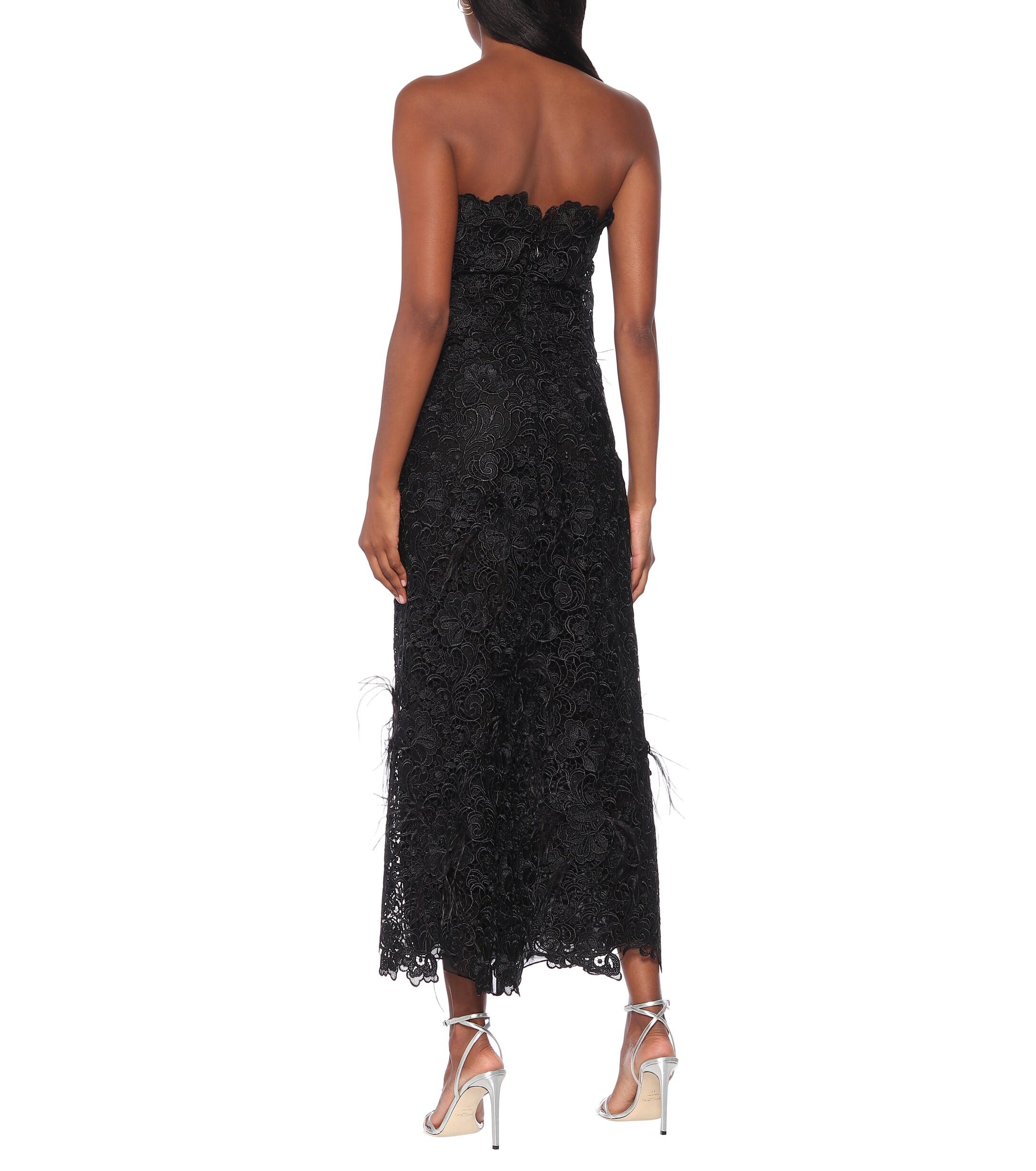 costarellos black gown