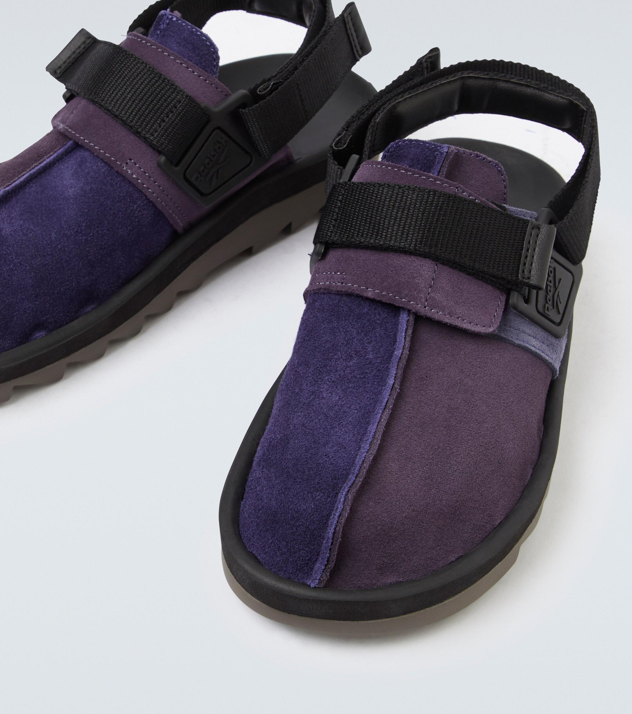 Beatnick Slingback Sandals in Purple 