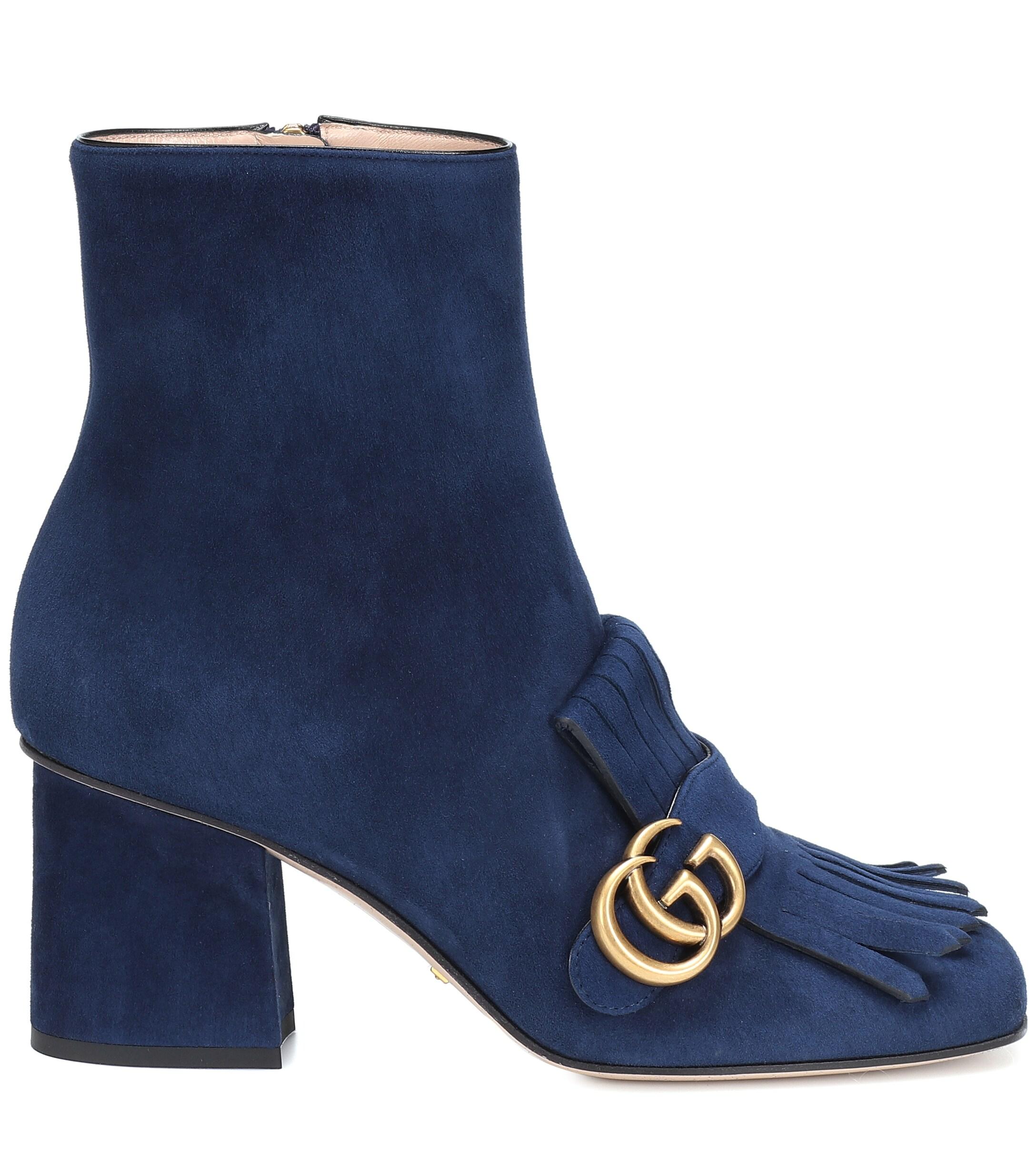 gucci boots with tassels