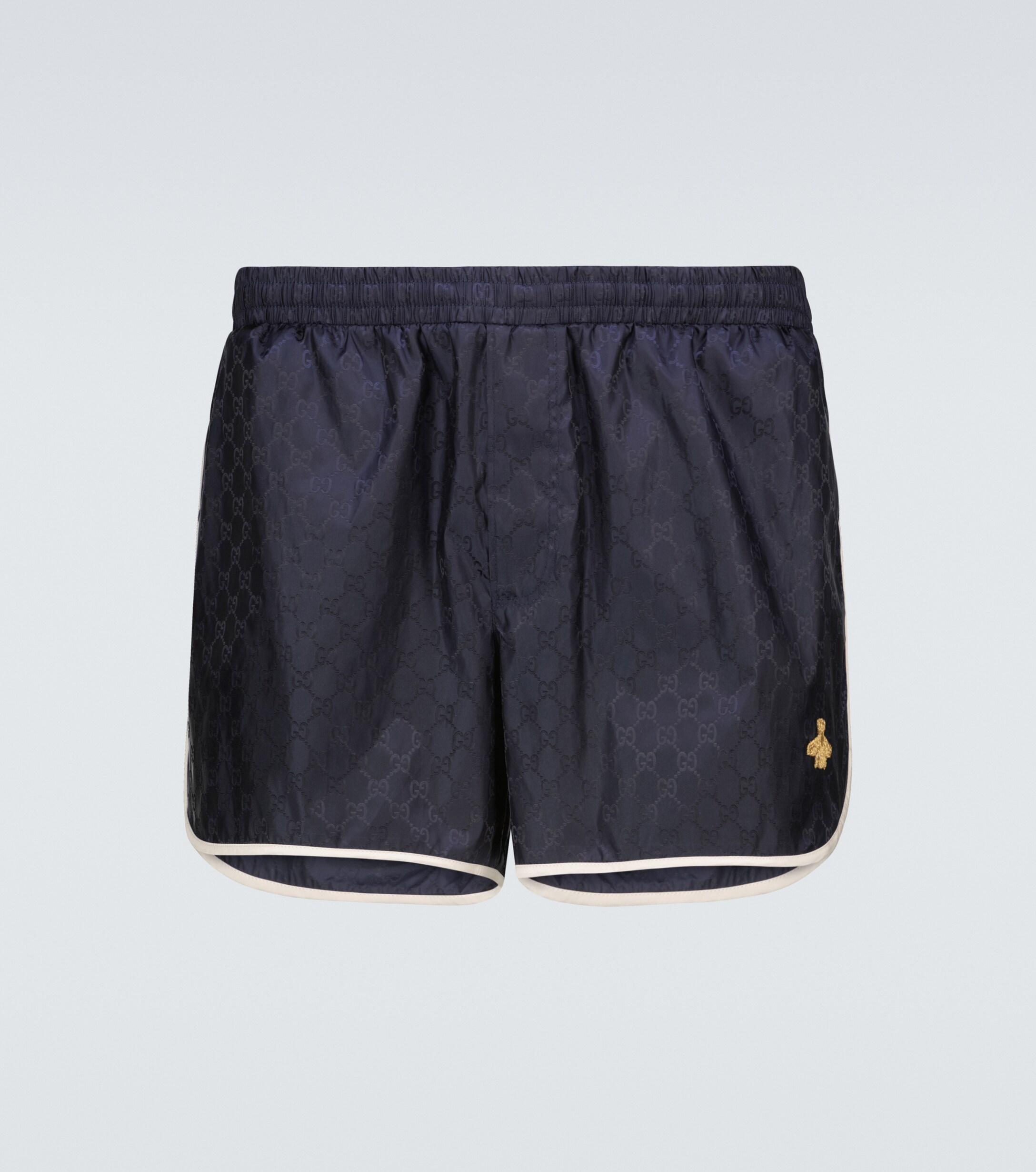 gucci monogram shorts