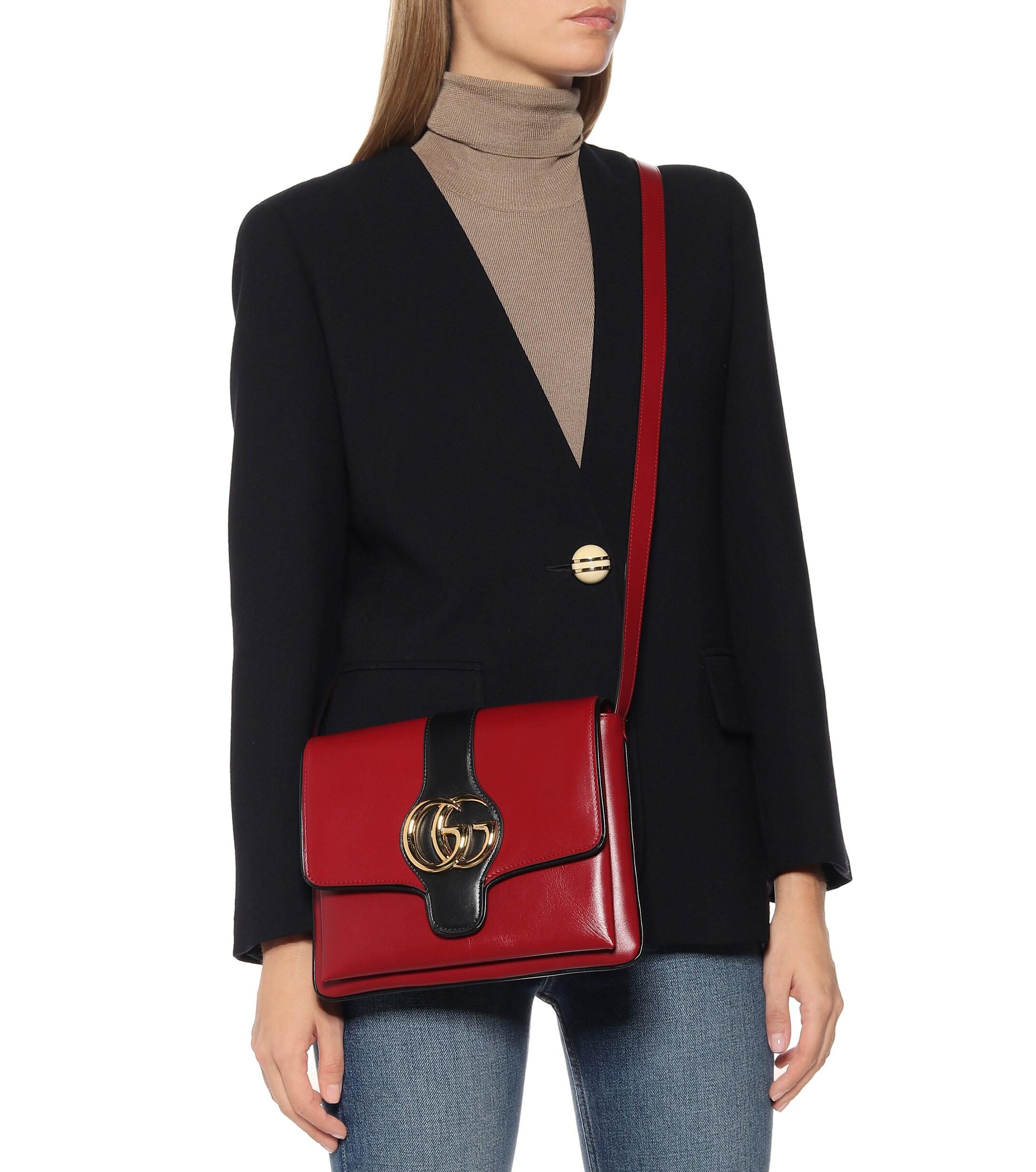 Gucci Arli Small Shoulder Bag in Red