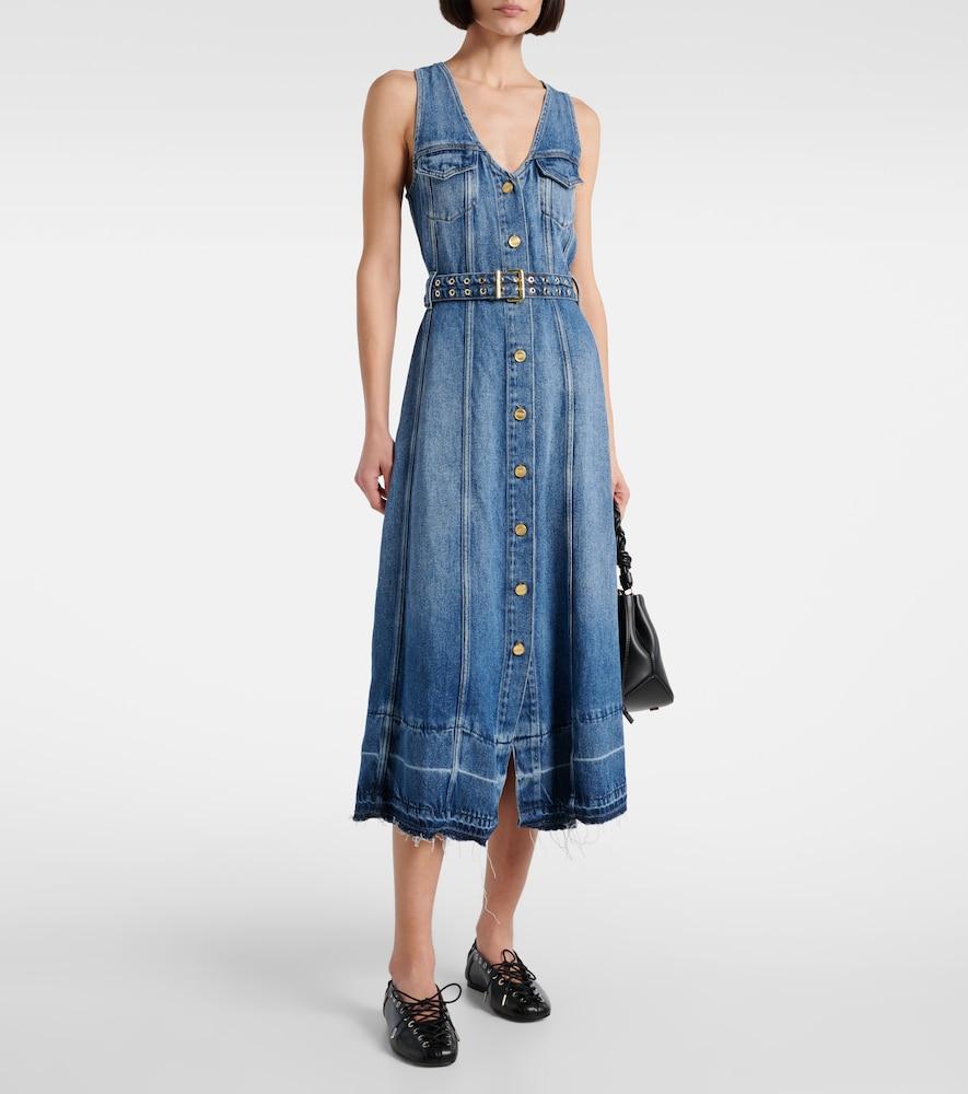 Ganni Denim Dresses for Women | Lyst