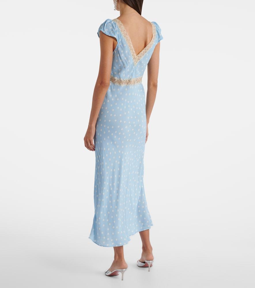 luminosity splice lace dress in garden scene THE LUMIERE LACE MAXI DRESS | CULT MIA main image 0