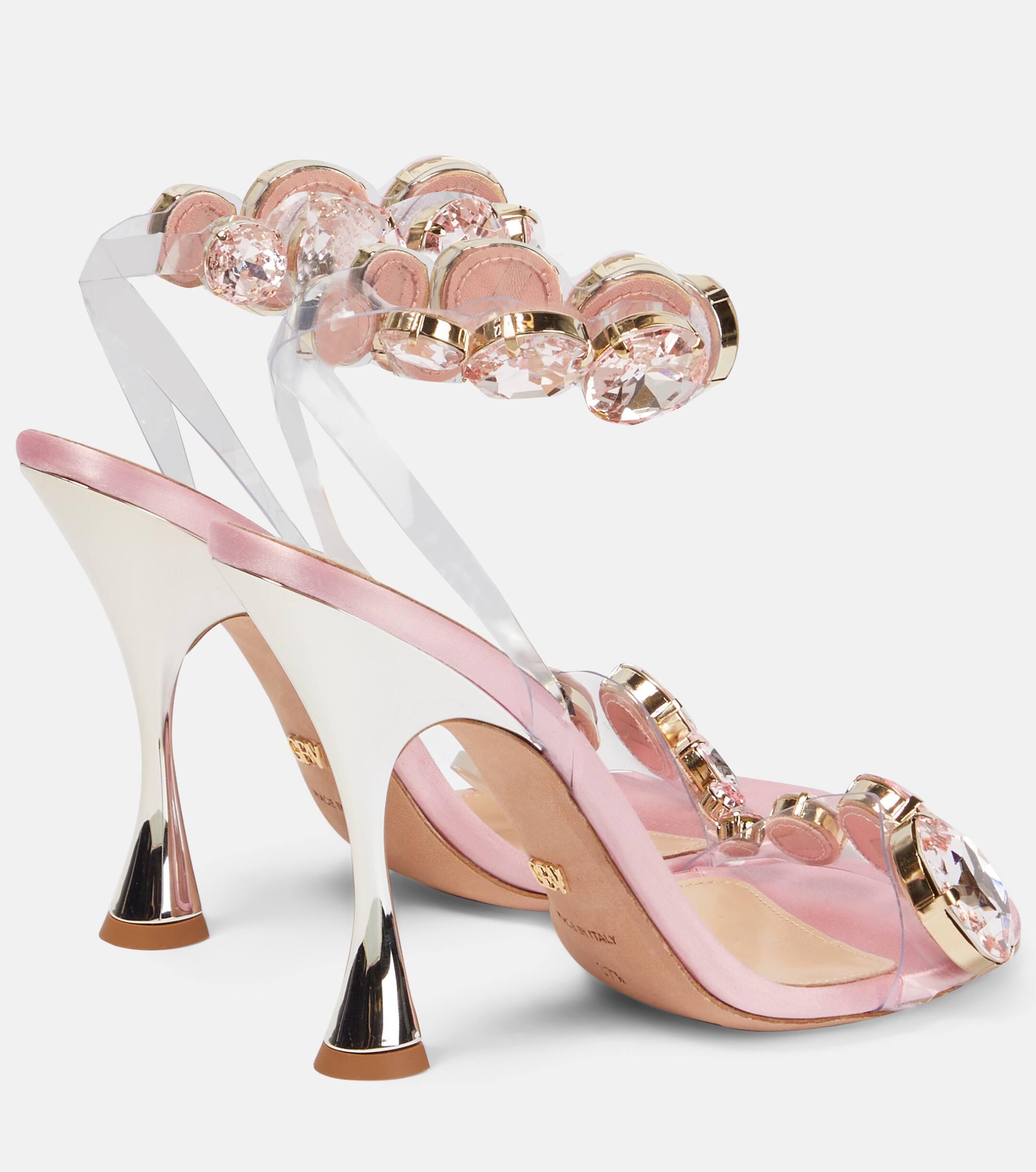 Pink diamond cheap sandals