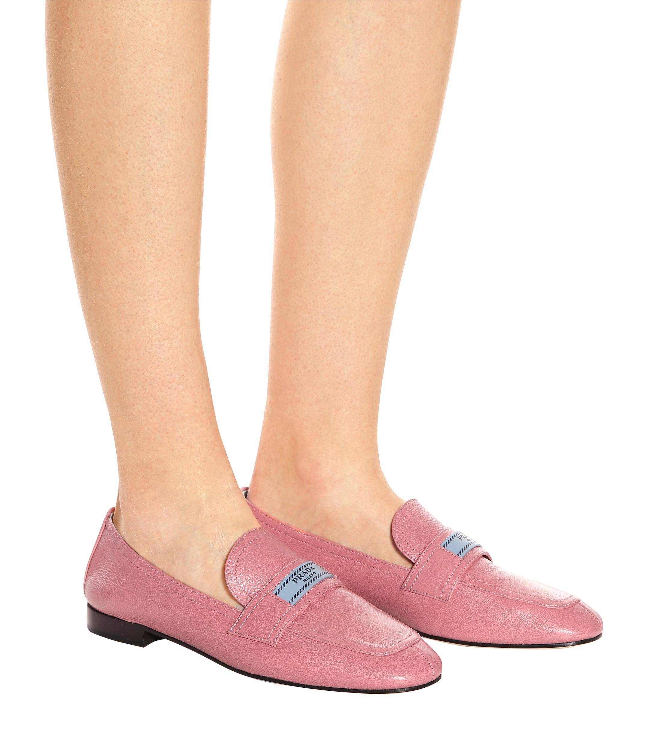 prada women's loafers on sale