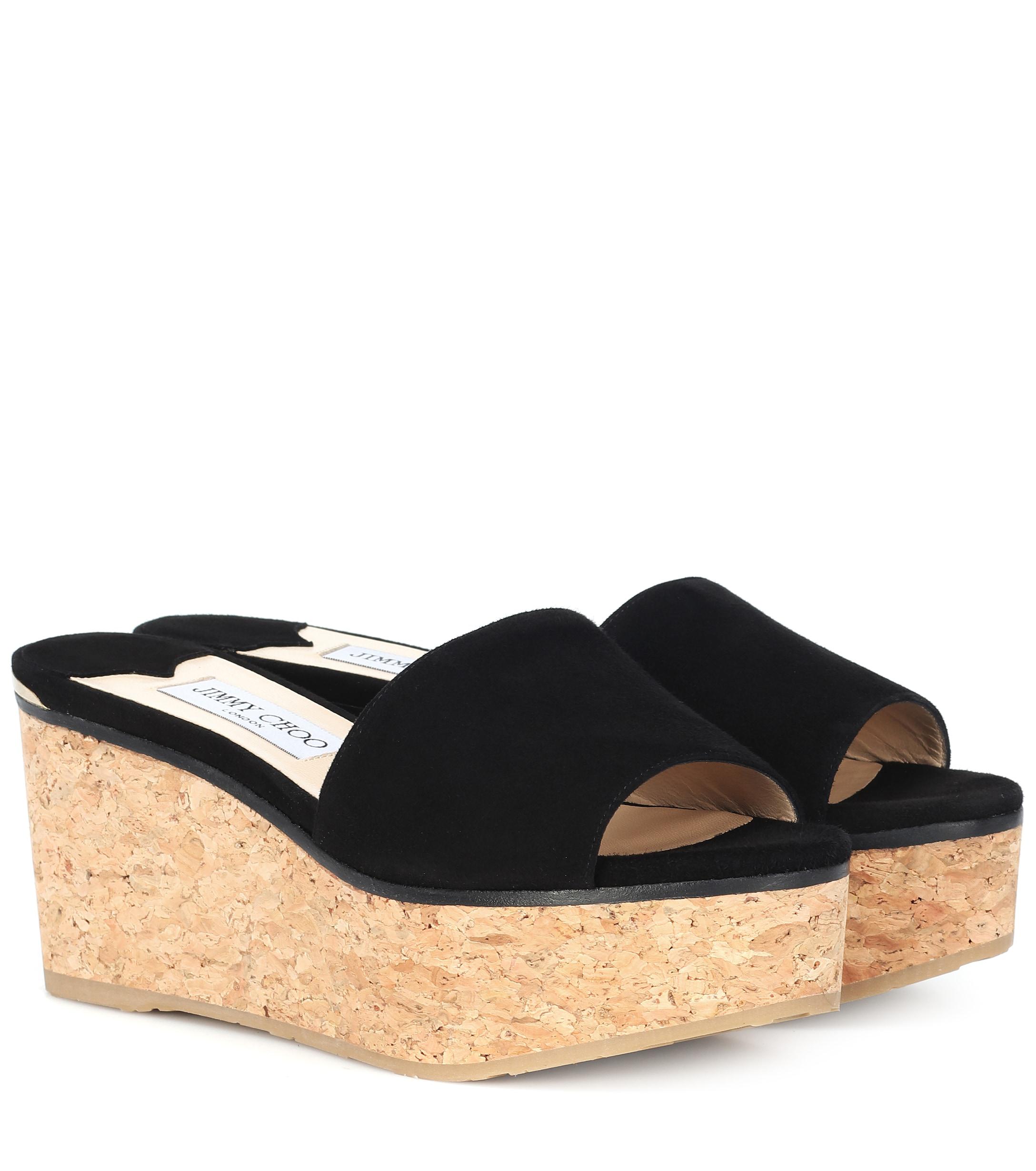 jimmy choo black wedge sandals jimmy choo black wedge sandals