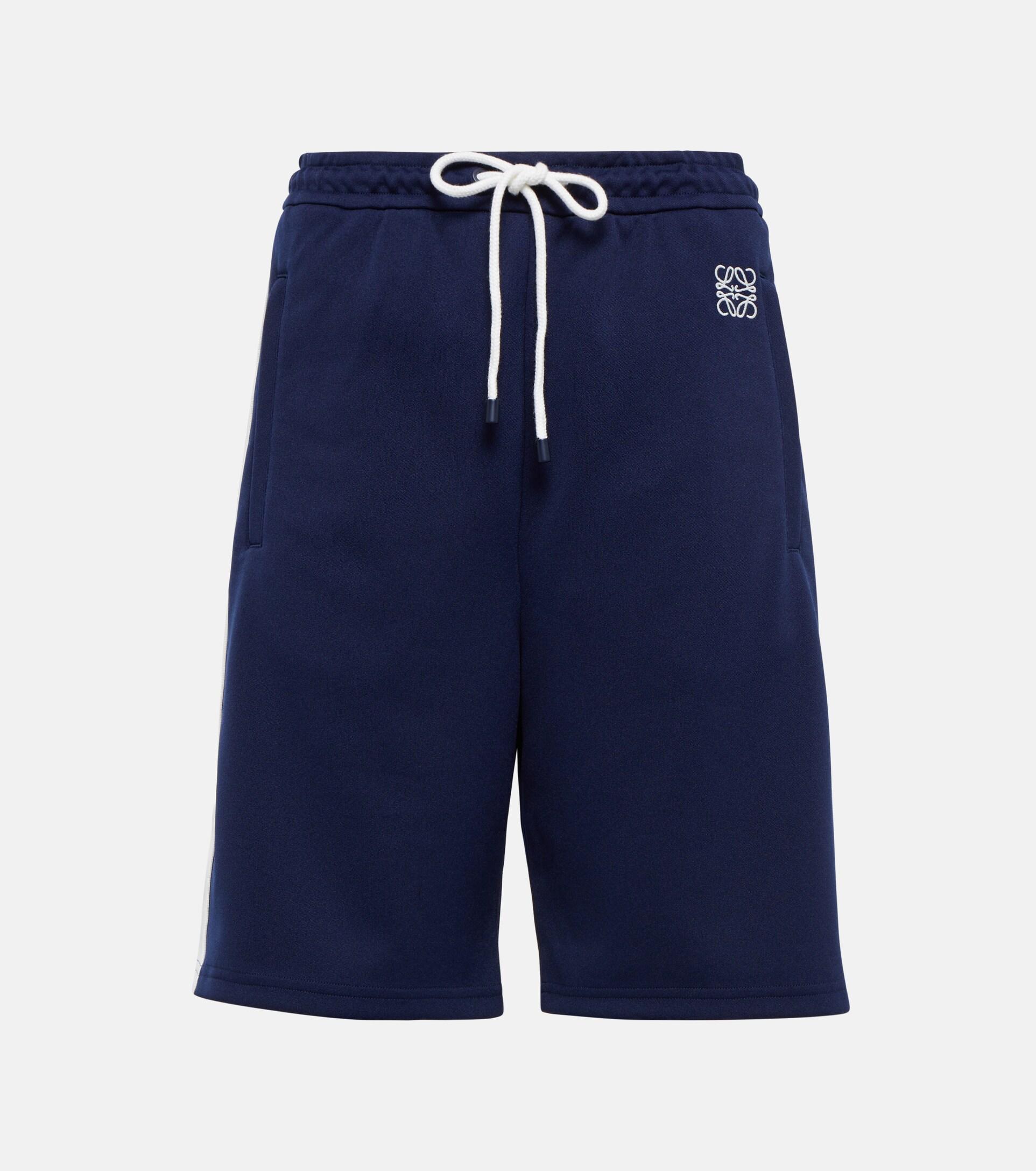 Loewe Jersey Shorts in Blue Lyst