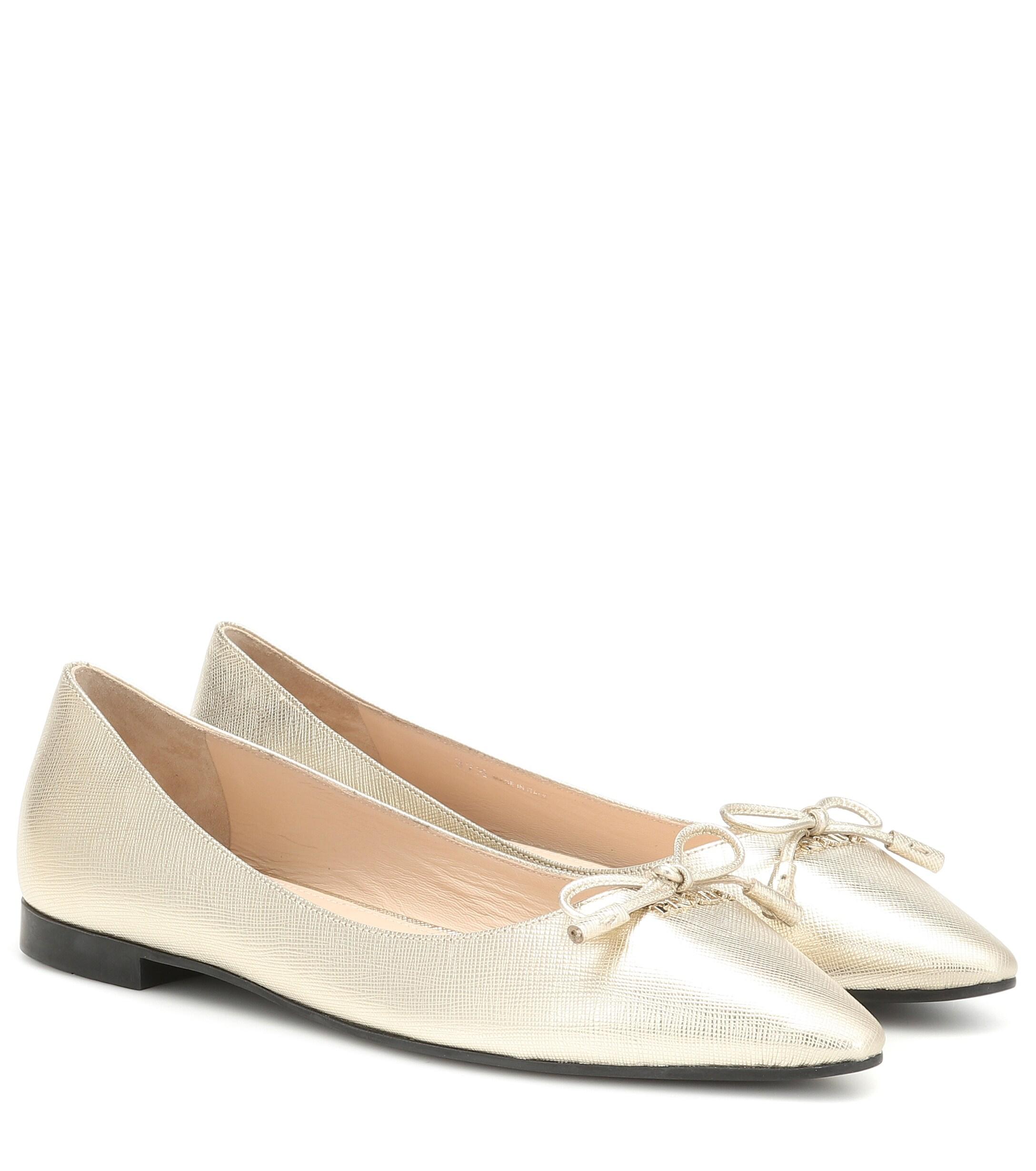 prada ballerina flats