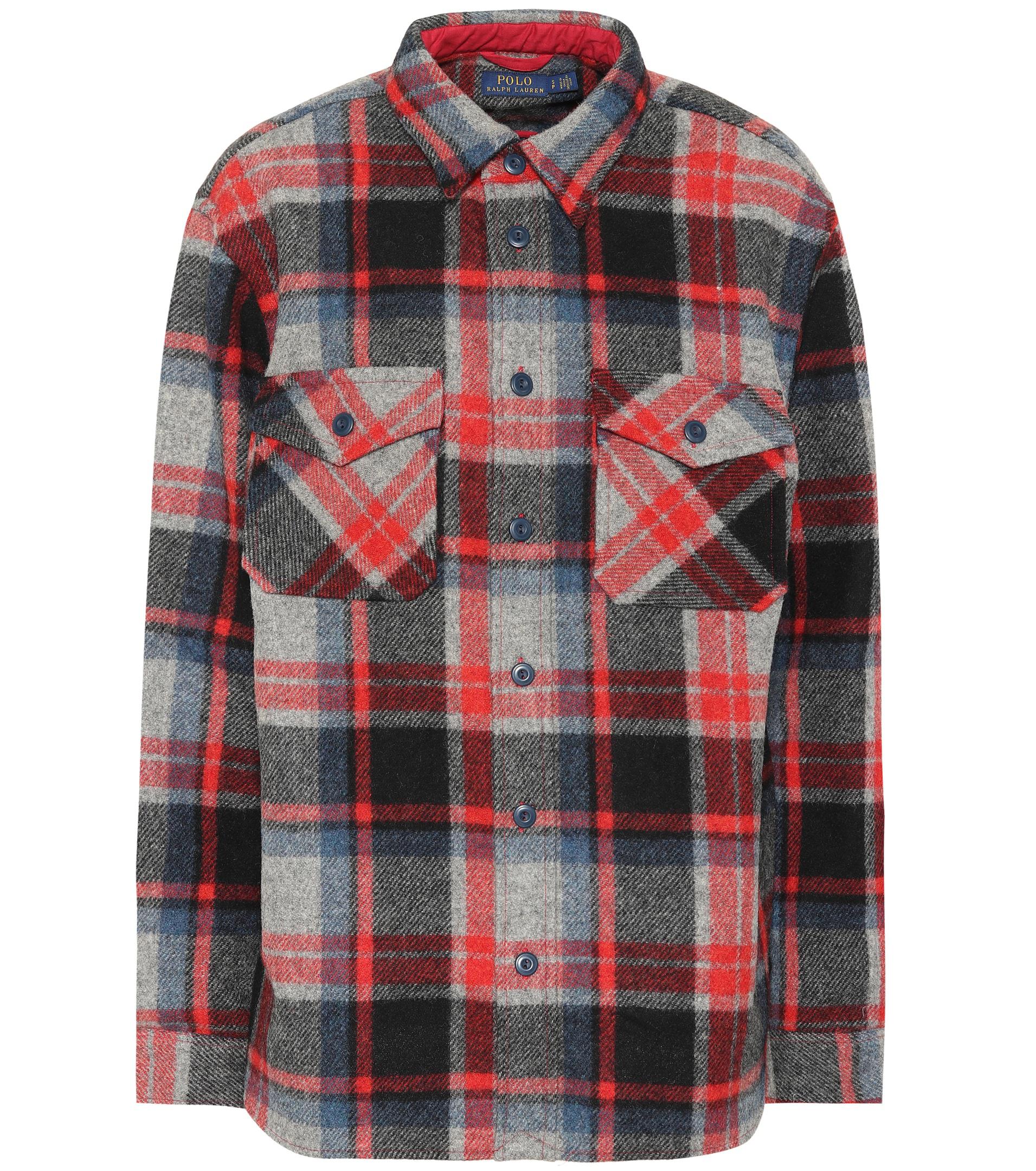 ralph lauren wool shirt