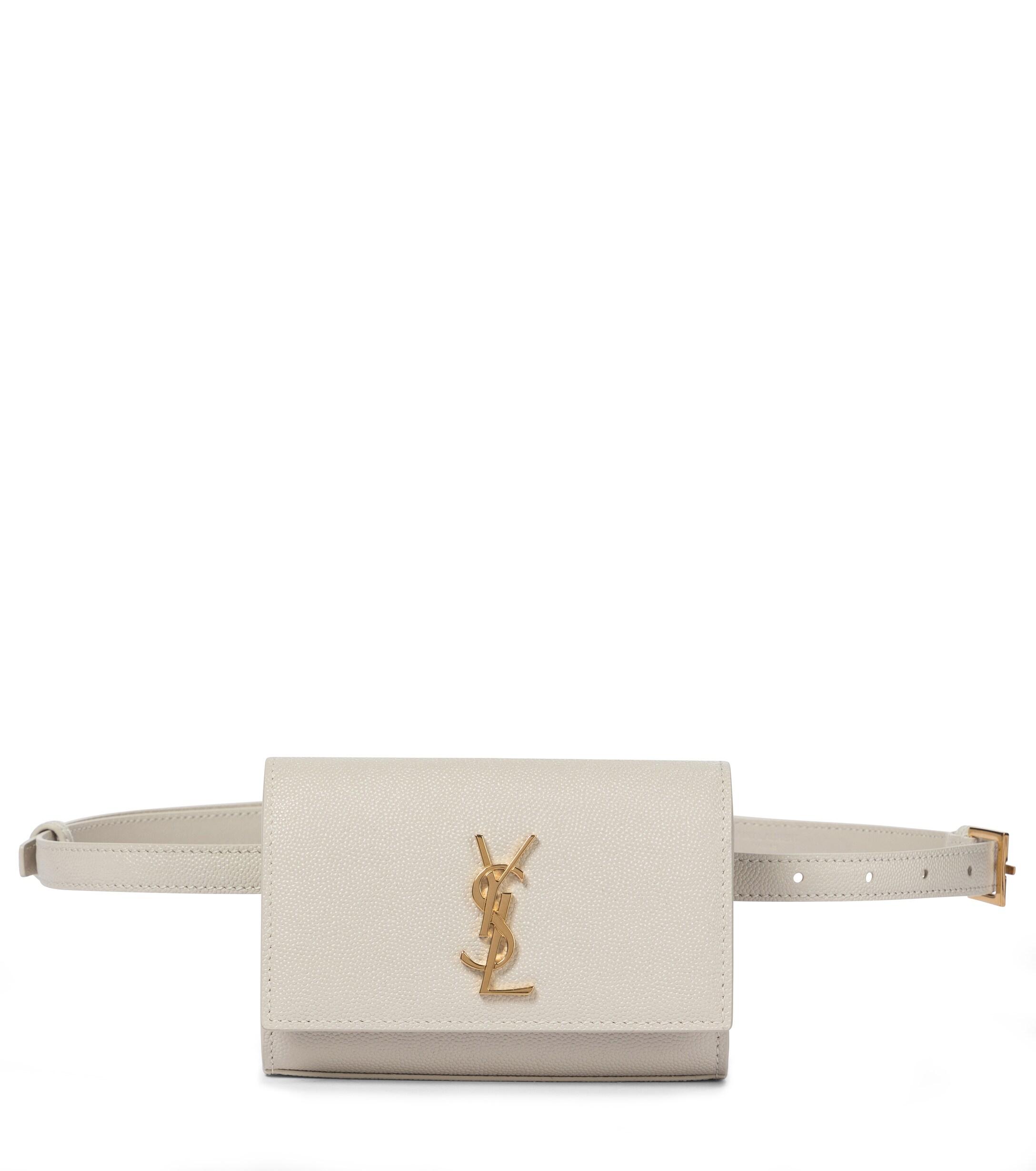 Ysl belt bag white hotsell