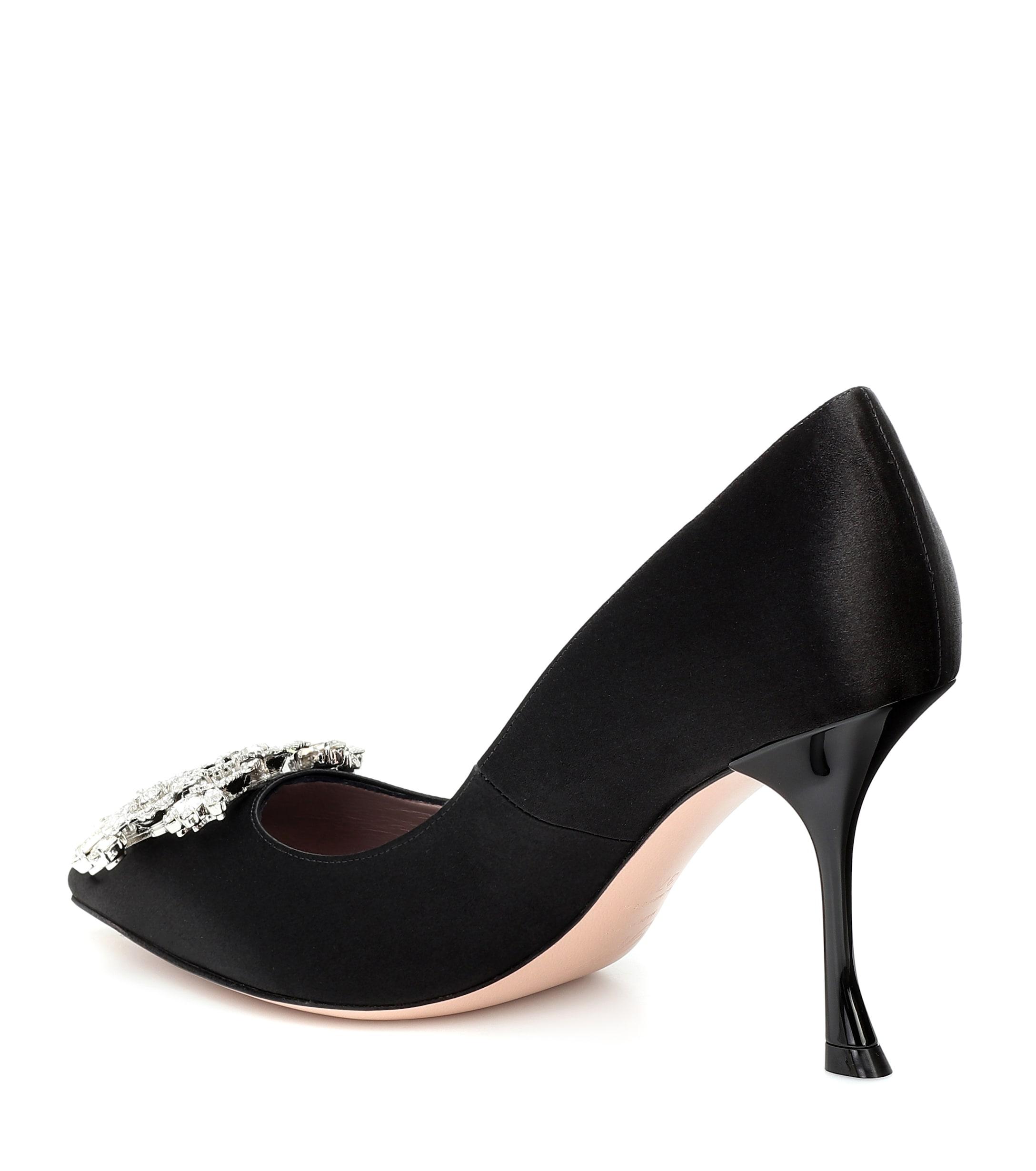roger vivier crystal pumps