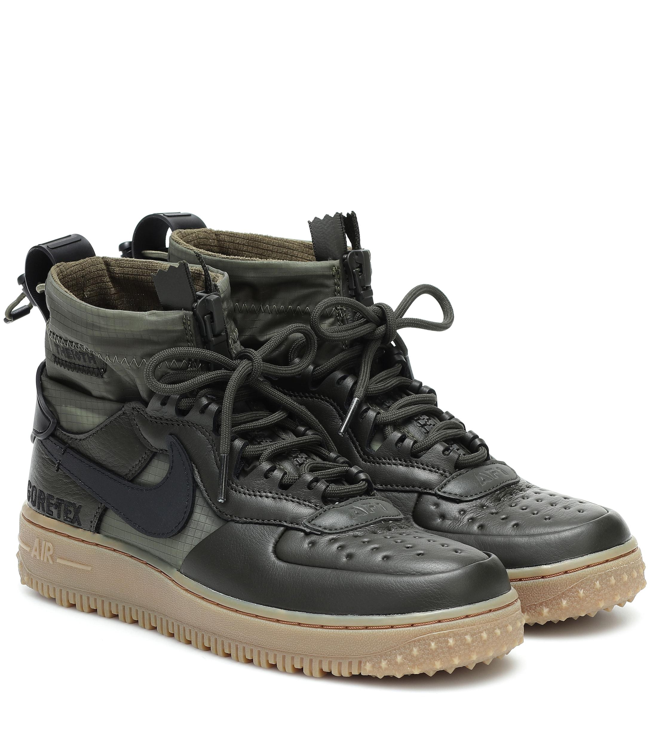 expositie fee tv station Nike Air Force 1 Winter Gore-tex Ankle Boots in Green | Lyst