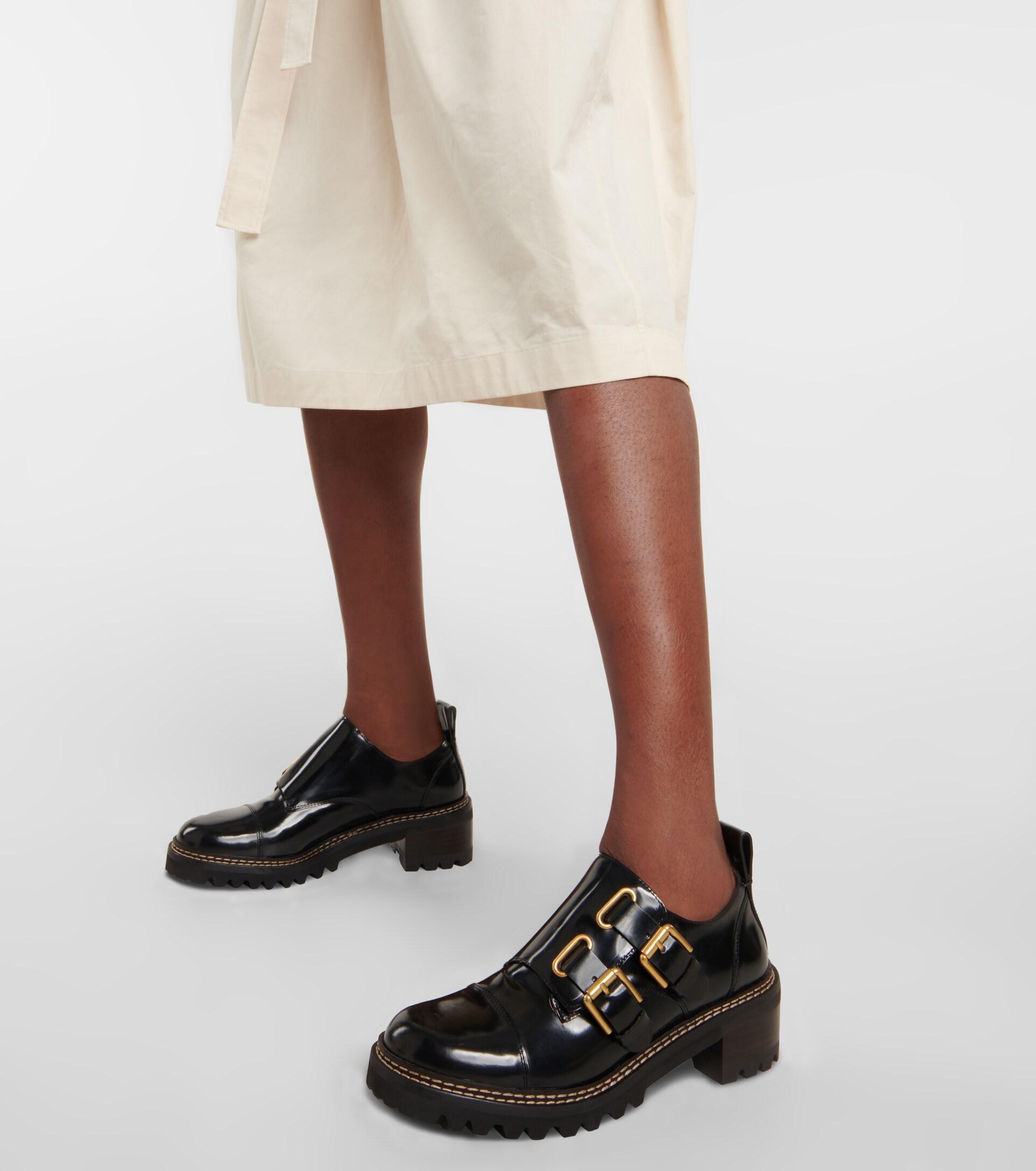 By Chloe Mallory Leather Brogues 