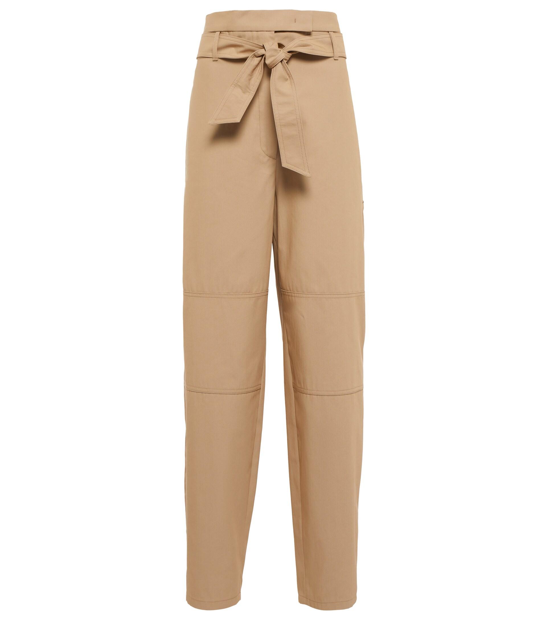 Max Mara Canossa Cotton-blend Paperbag 