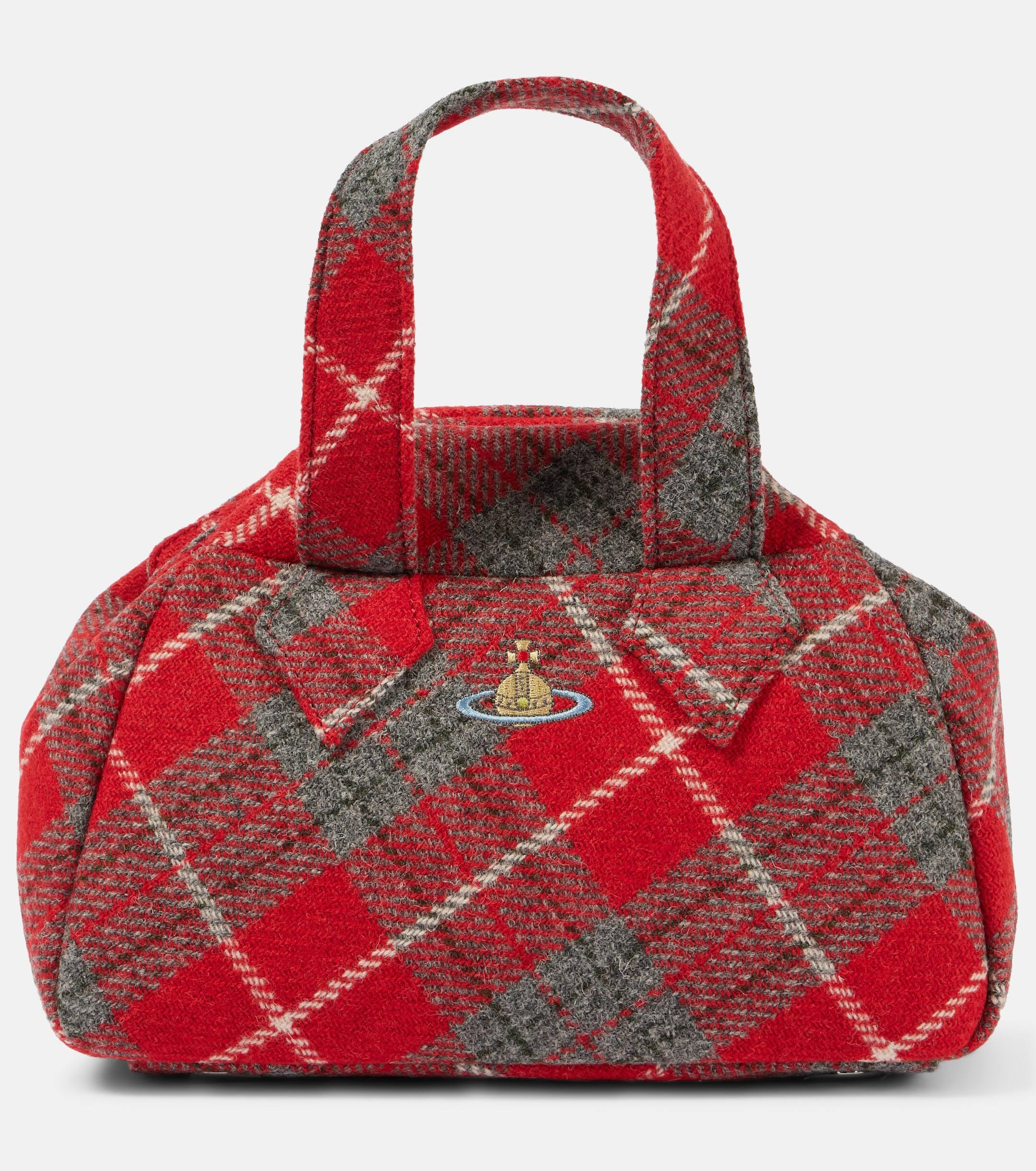Vivienne westwood red tartan bag sale