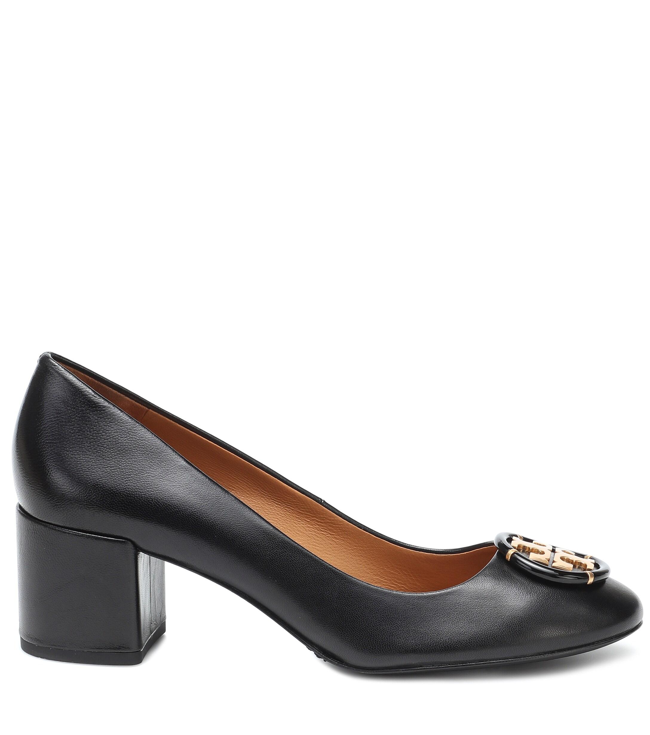 tory burch 55mm multi logo pump