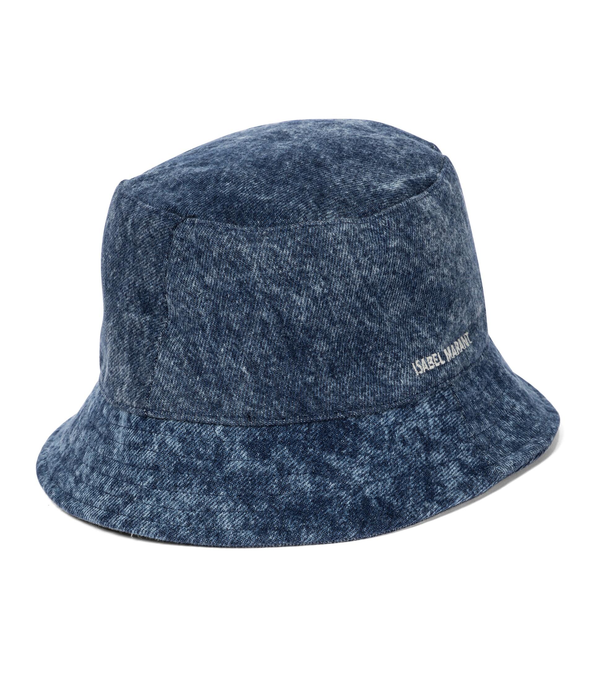 Isabel Marant Haley Denim Bucket Hat in 