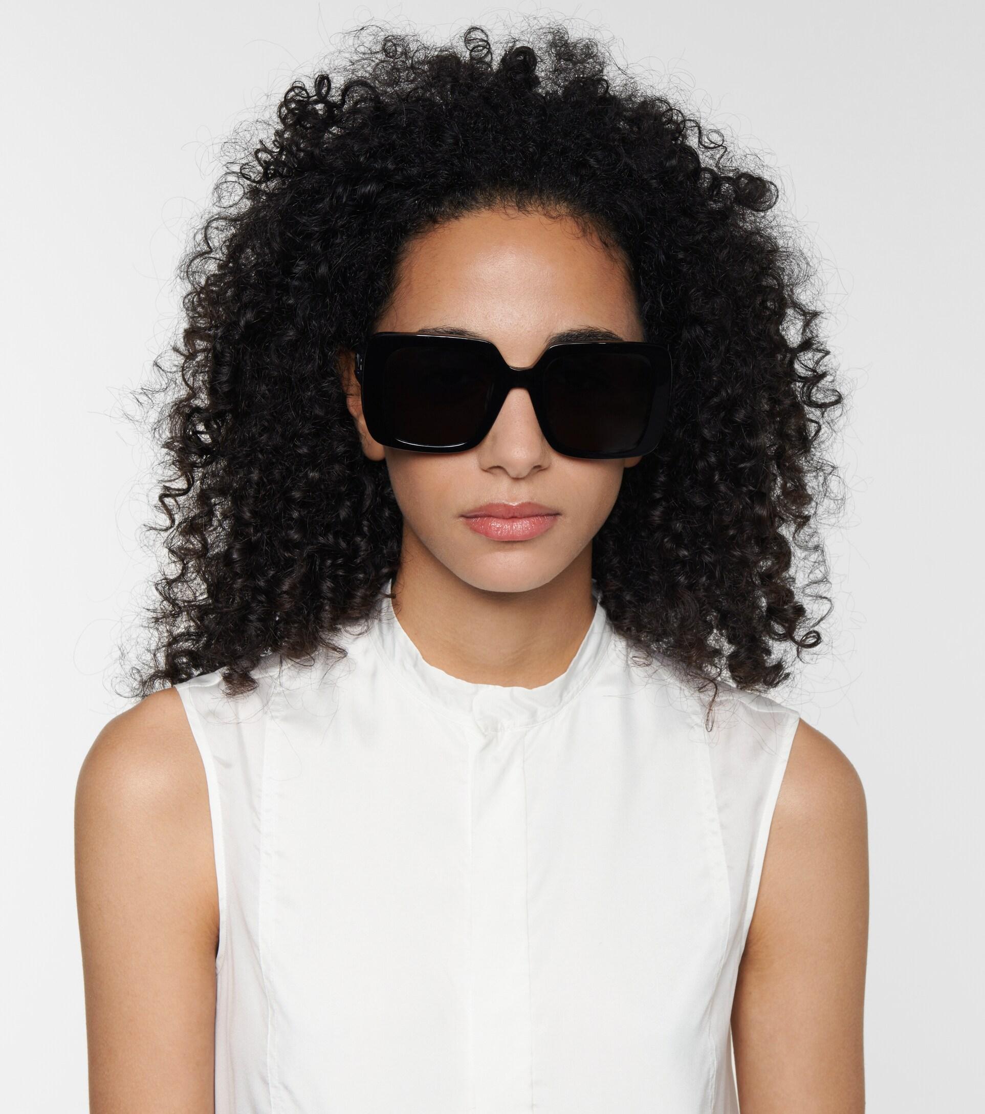 Dior Wildior S3u Square Sunglasses in Black | Lyst