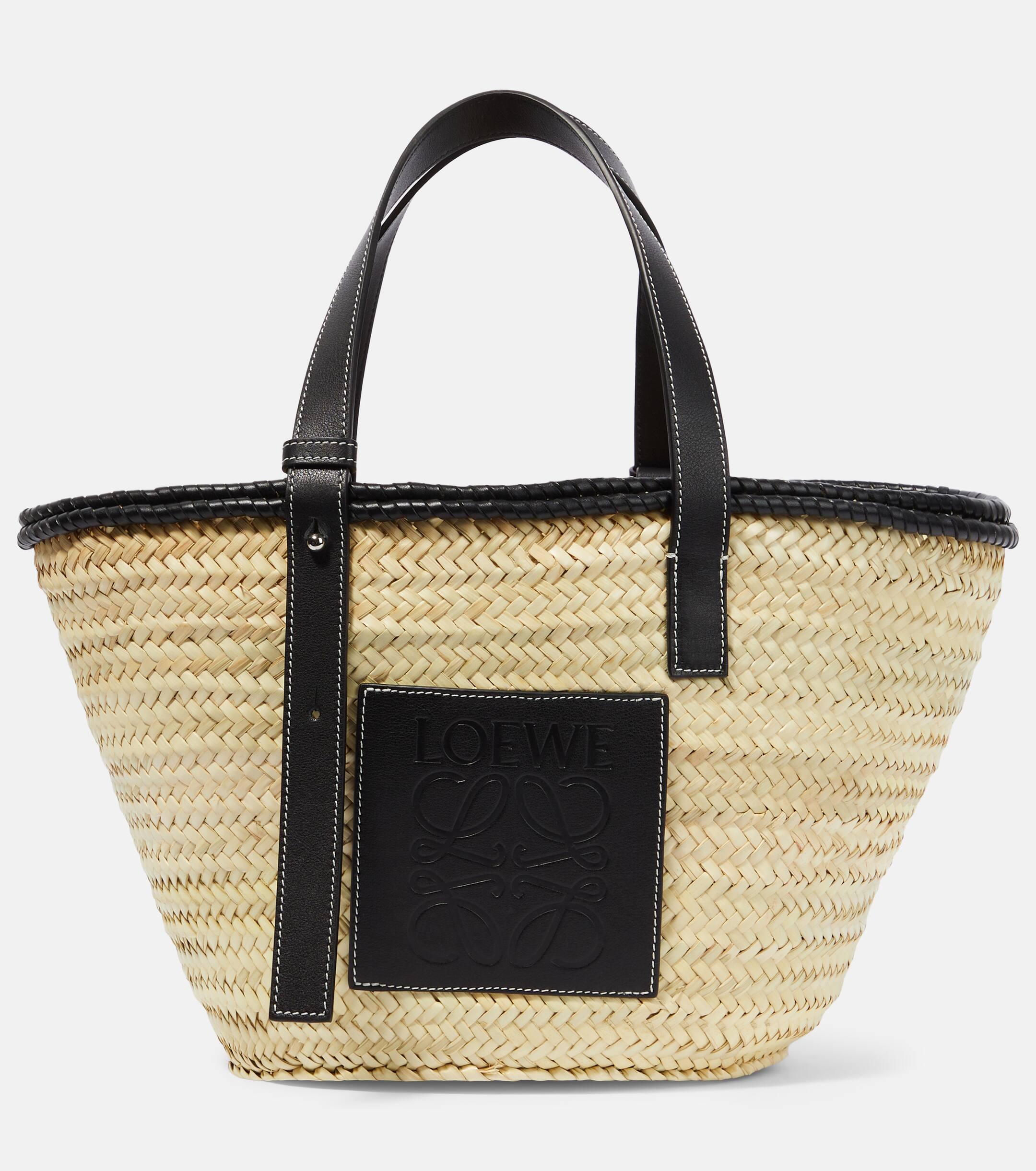 Loewe Paula s Ibiza Medium Anagram Basket Bag in Black Lyst UK
