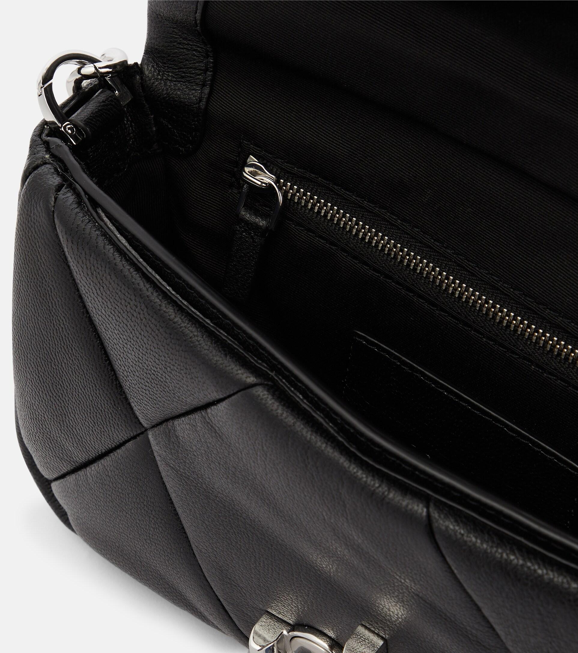 Marc Jacobs The J Marc Leather Shoulder Bag in Black | Lyst