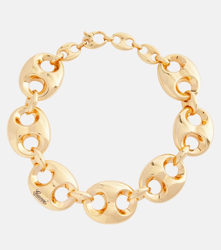 Gucci Marina Chain Necklace in Metallic | Lyst