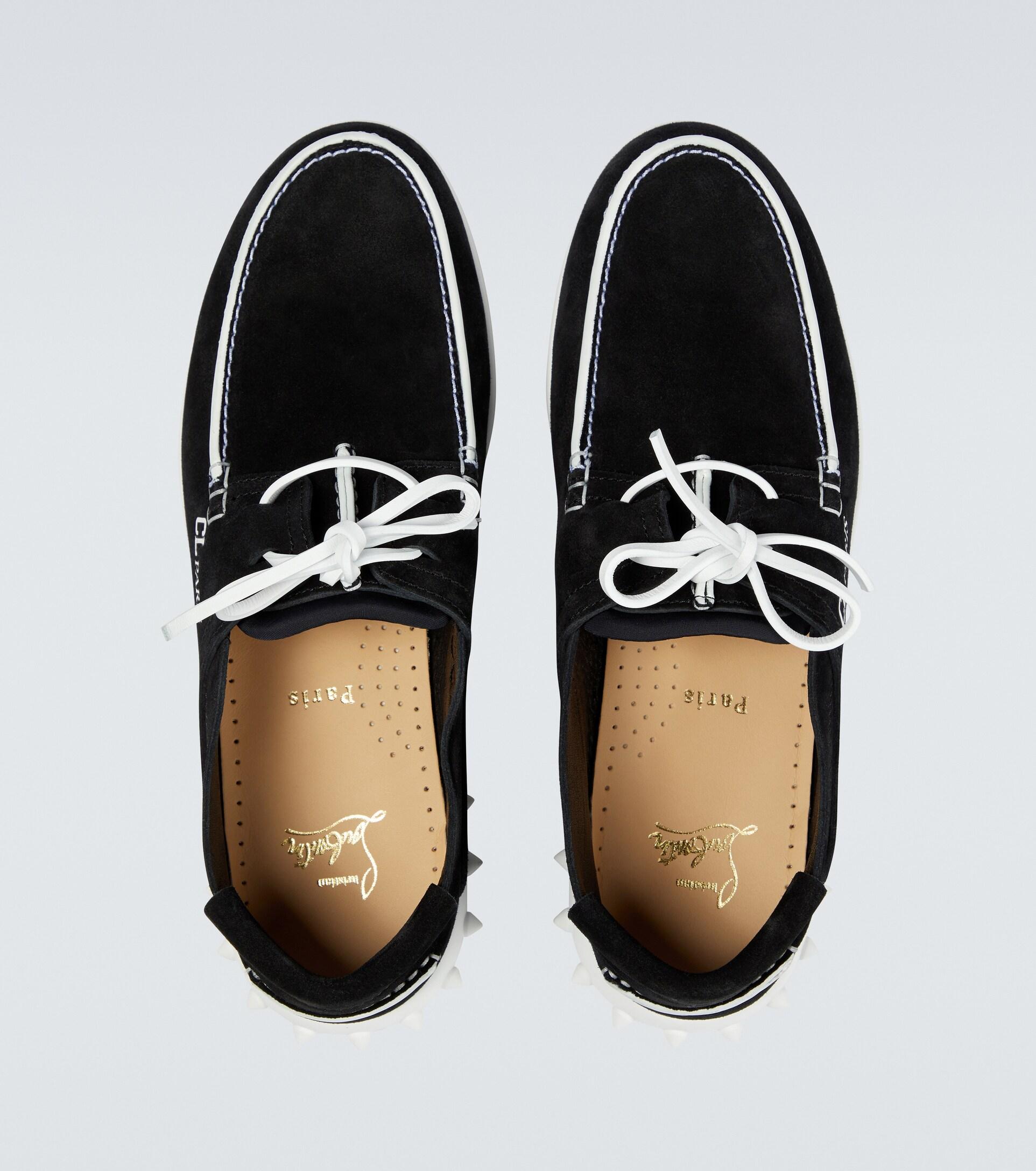 Christian Louboutin Geromoc Suede Boat 