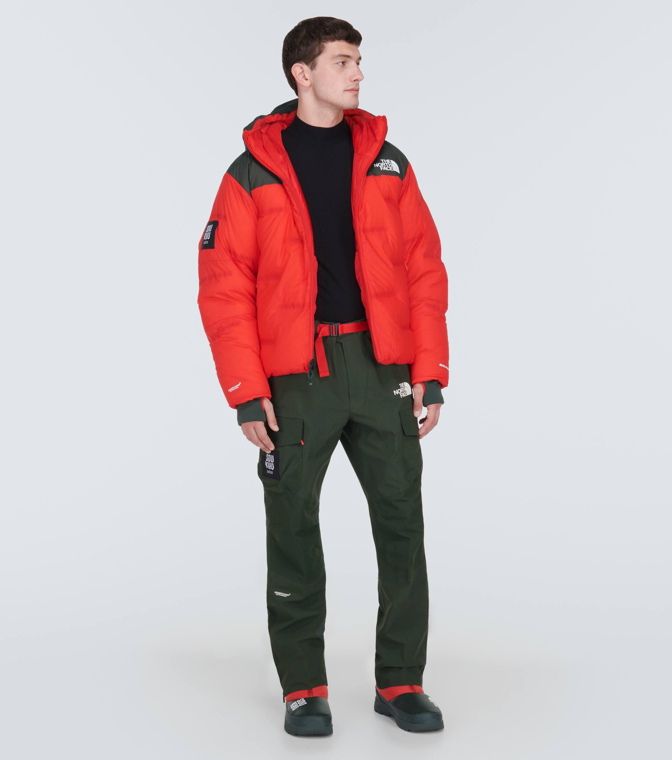 Red north face ski 2024 pants