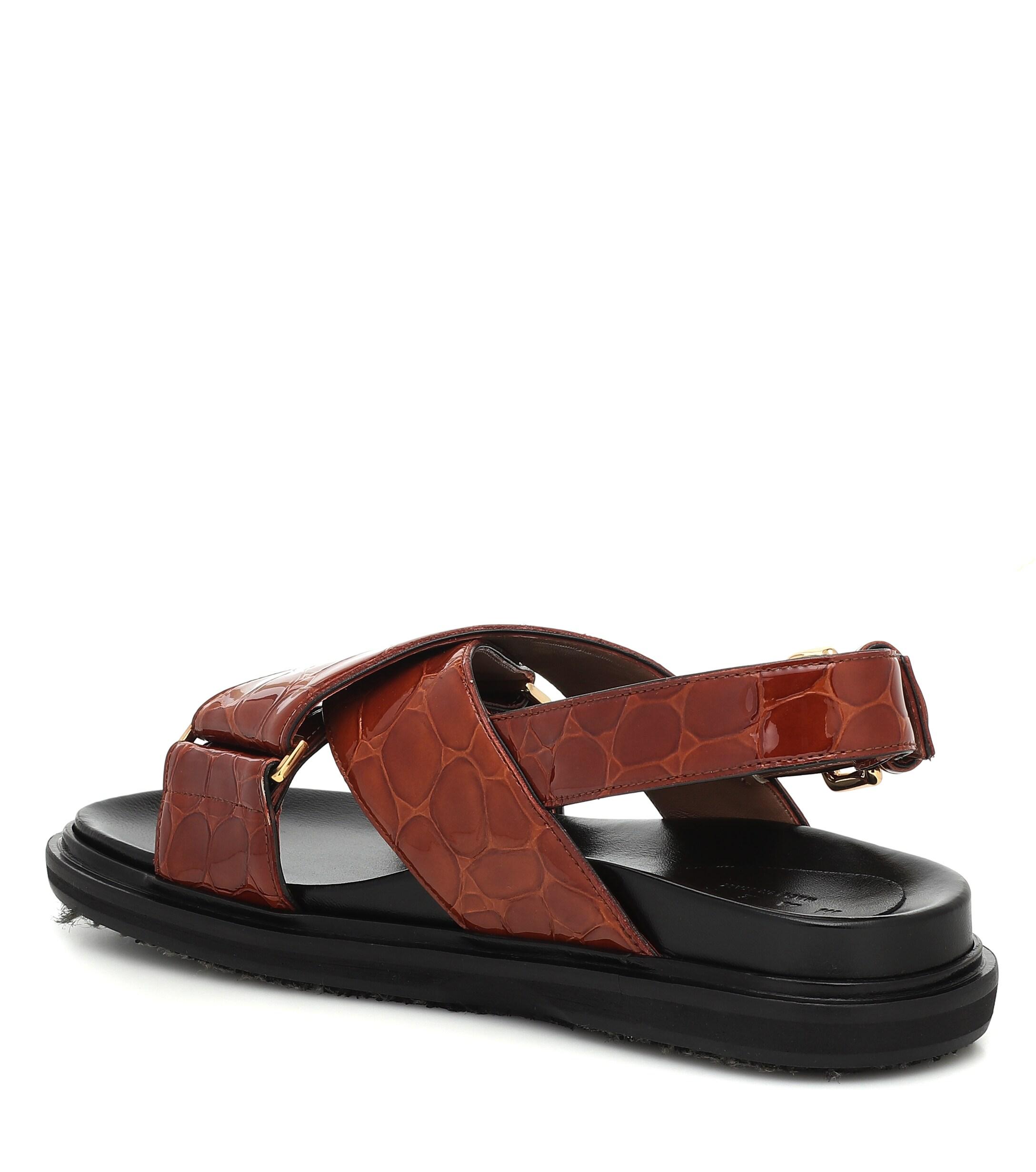 marni brown sandals