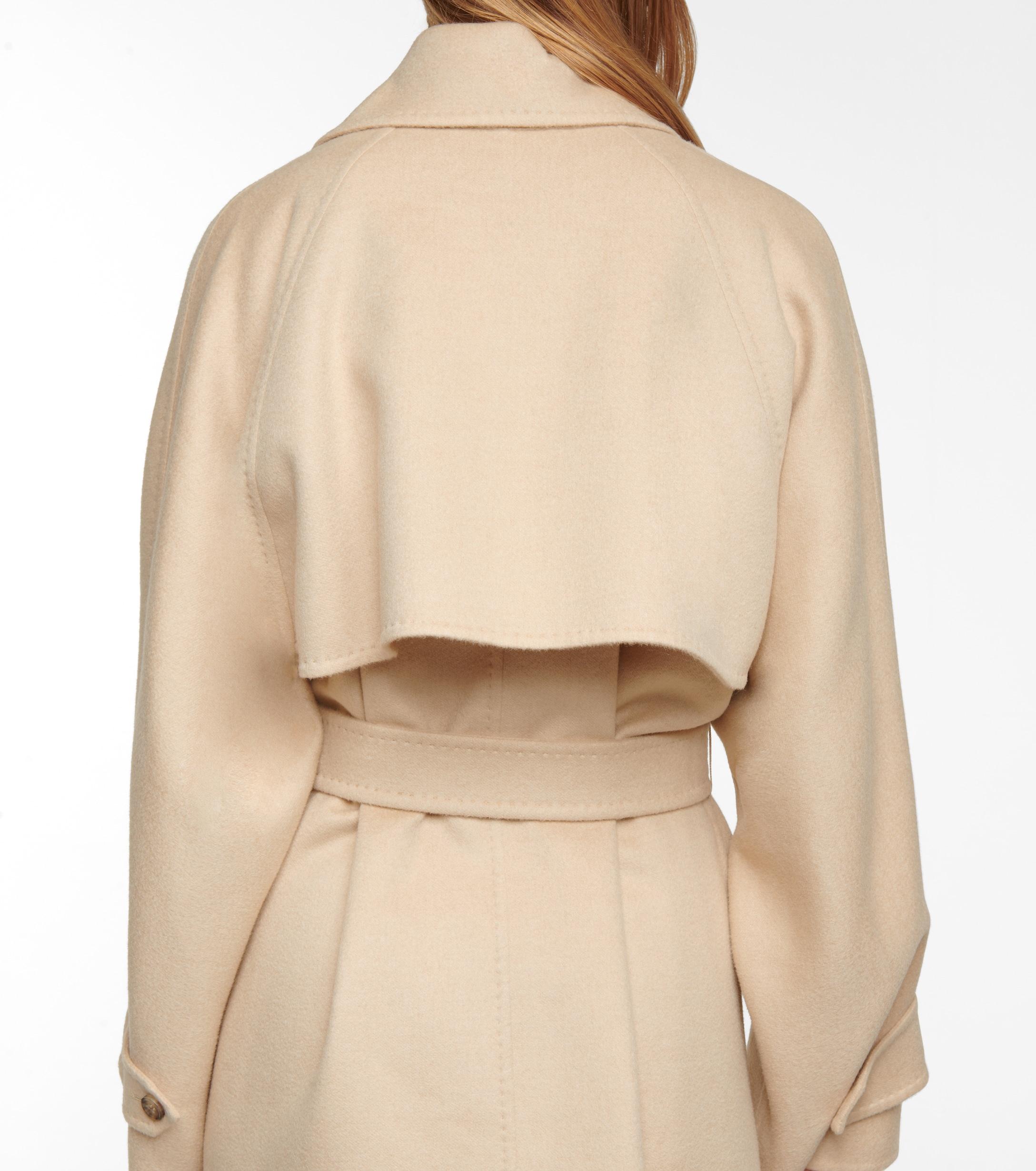 Max Mara Osol Camel Wool Coat in 