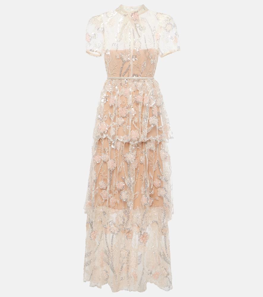 self portrait sleeveless midnight floral mesh dress Self Portrait Midnight Floral Dress Mini Dress Self Portrait Sleeveless Midnight Floral Mesh Dress Self Portrait