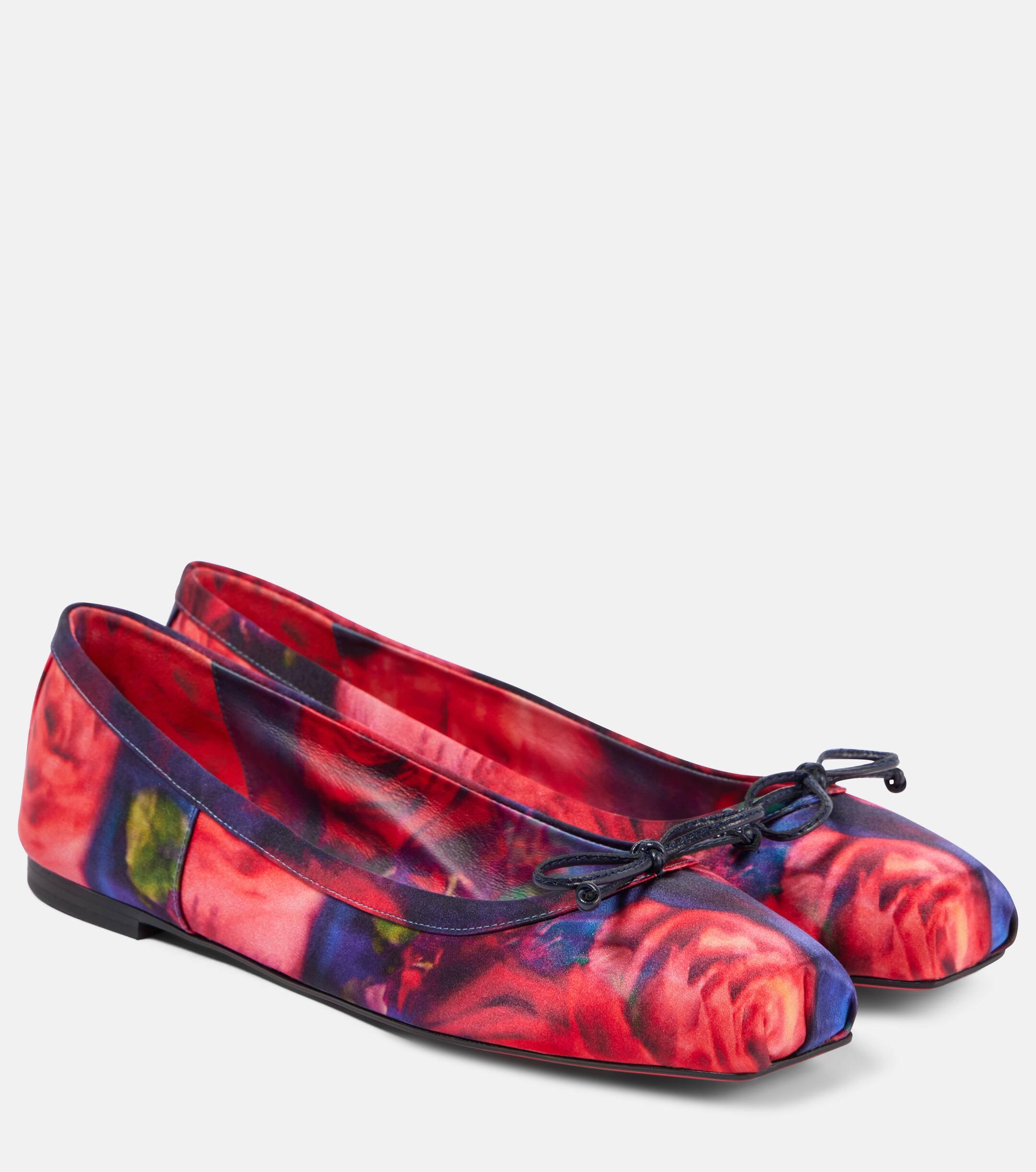 Ballerines et chaussures plates Christian Louboutin pour femme Reductions en ligne jusqu a 40 Lyst