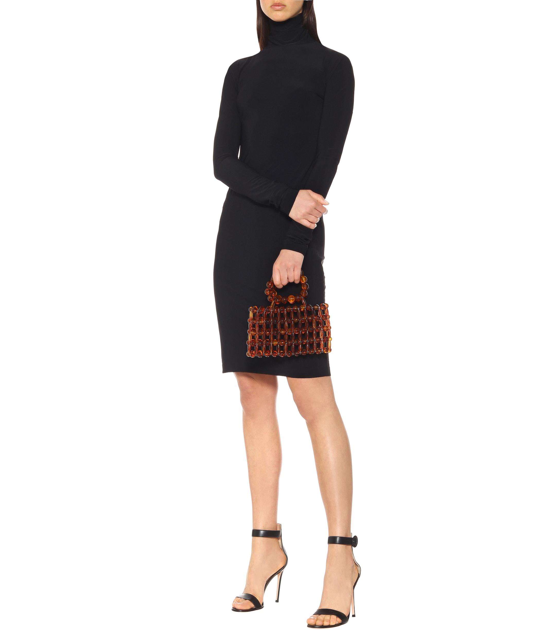 jersey and turtleneck outfit