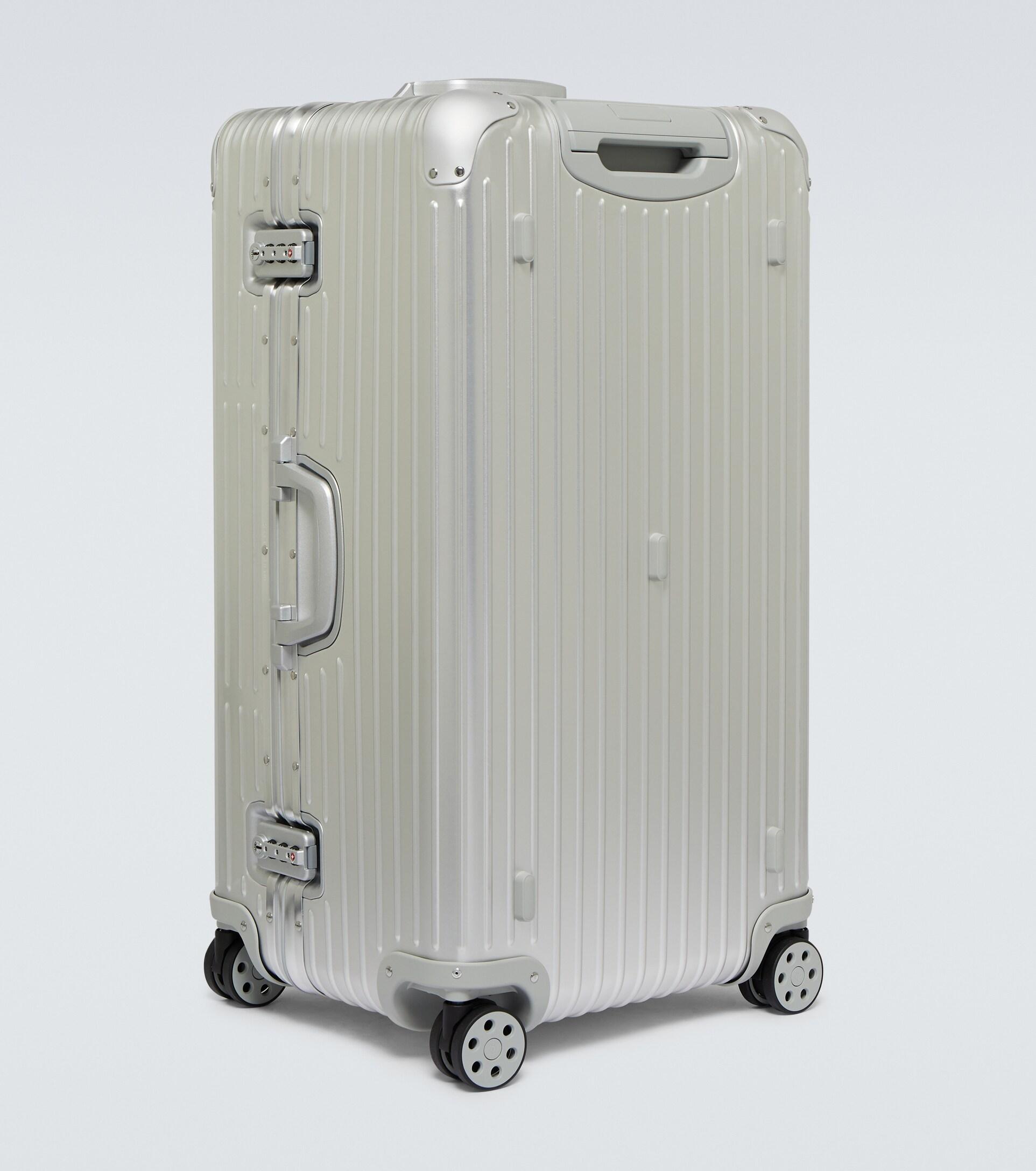 RIMOWA Original Trunk Plus Suitcase in Metallic for Men | Lyst