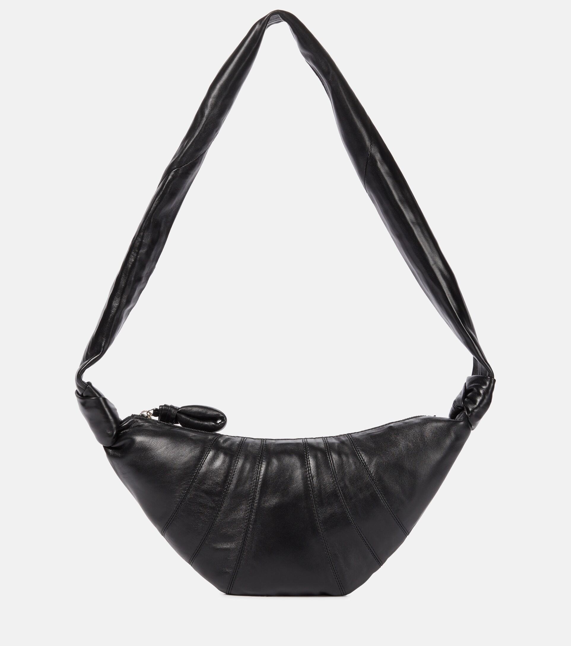 LEMAIRE, Small Croissant Grained Leather Bag, Women
