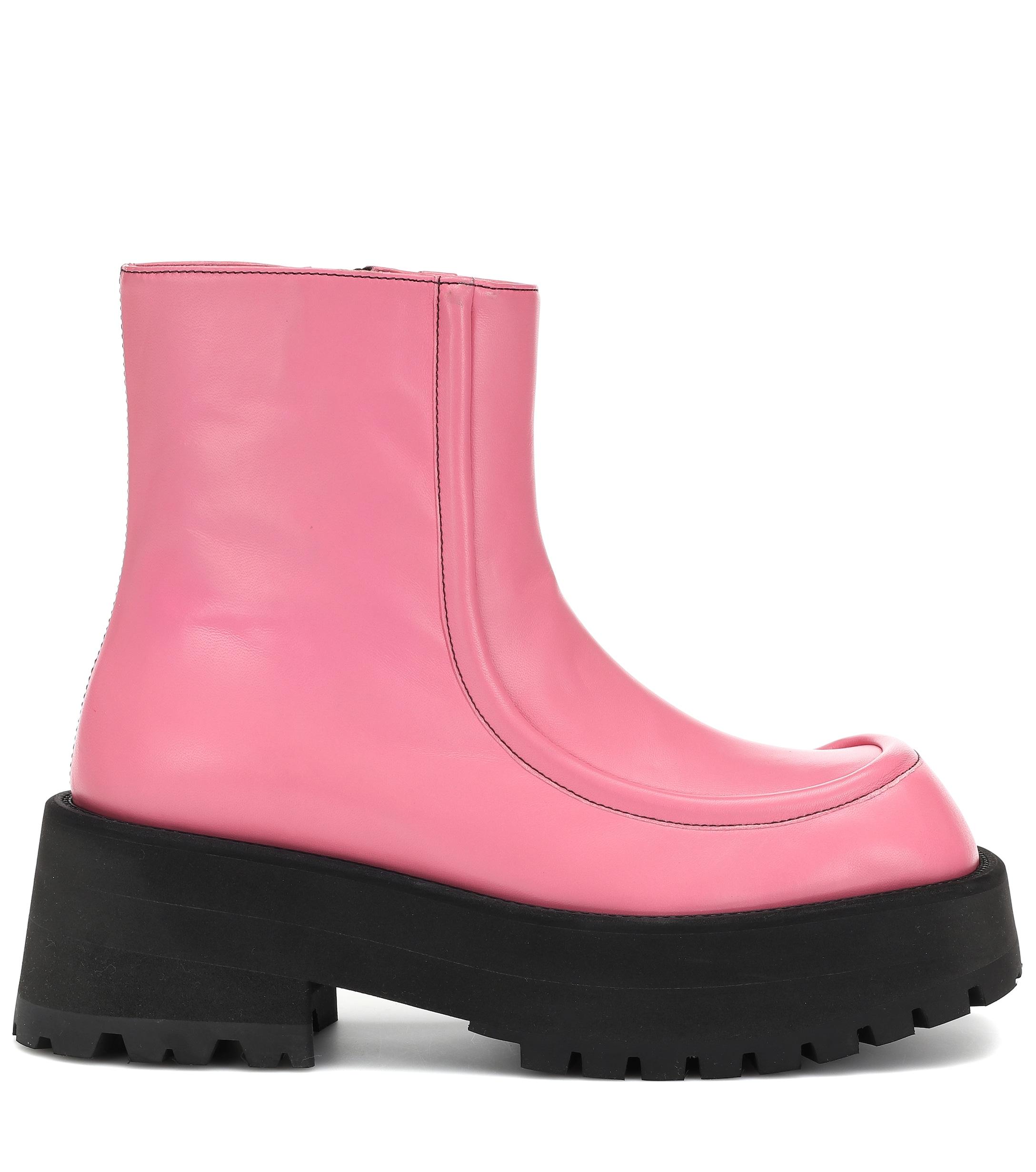 Marni pink boots Clearance