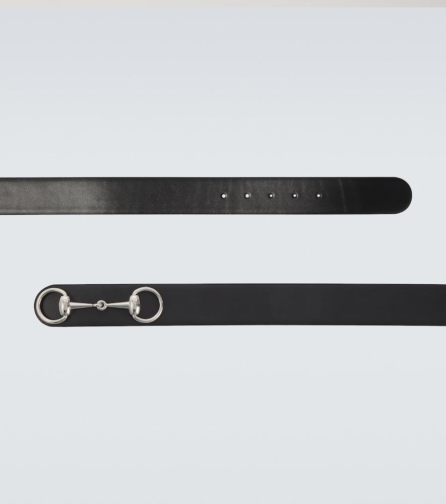 Gucci Horsebit 1955 Leather Belt in Black for Men | Lyst