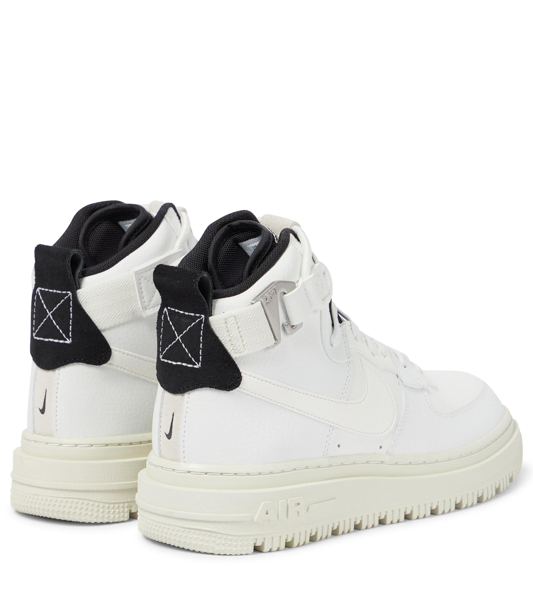 Nike Leather Air Force 1 High Utility 2.0 Sneakers in White - Lyst