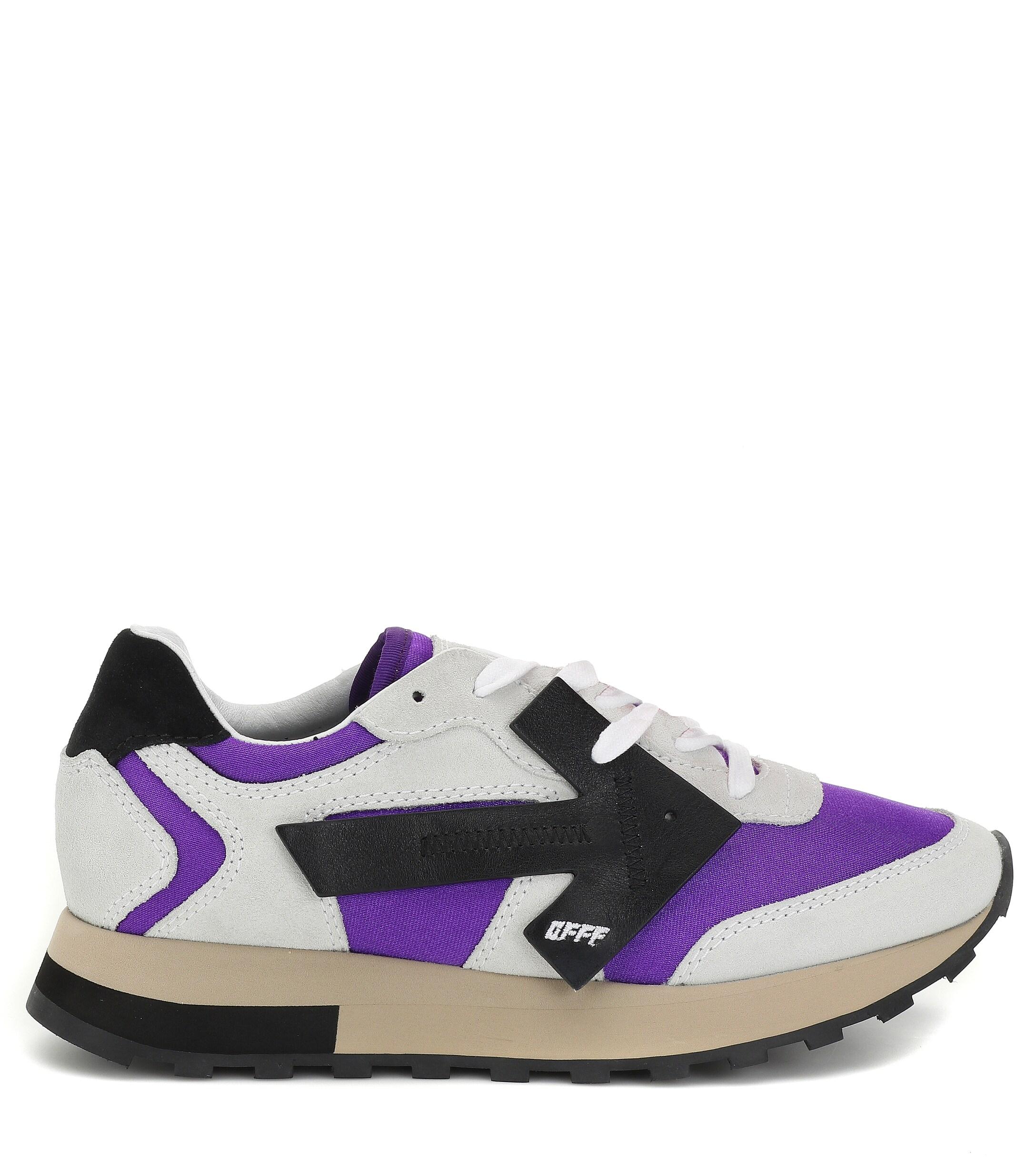 off white shoes purple