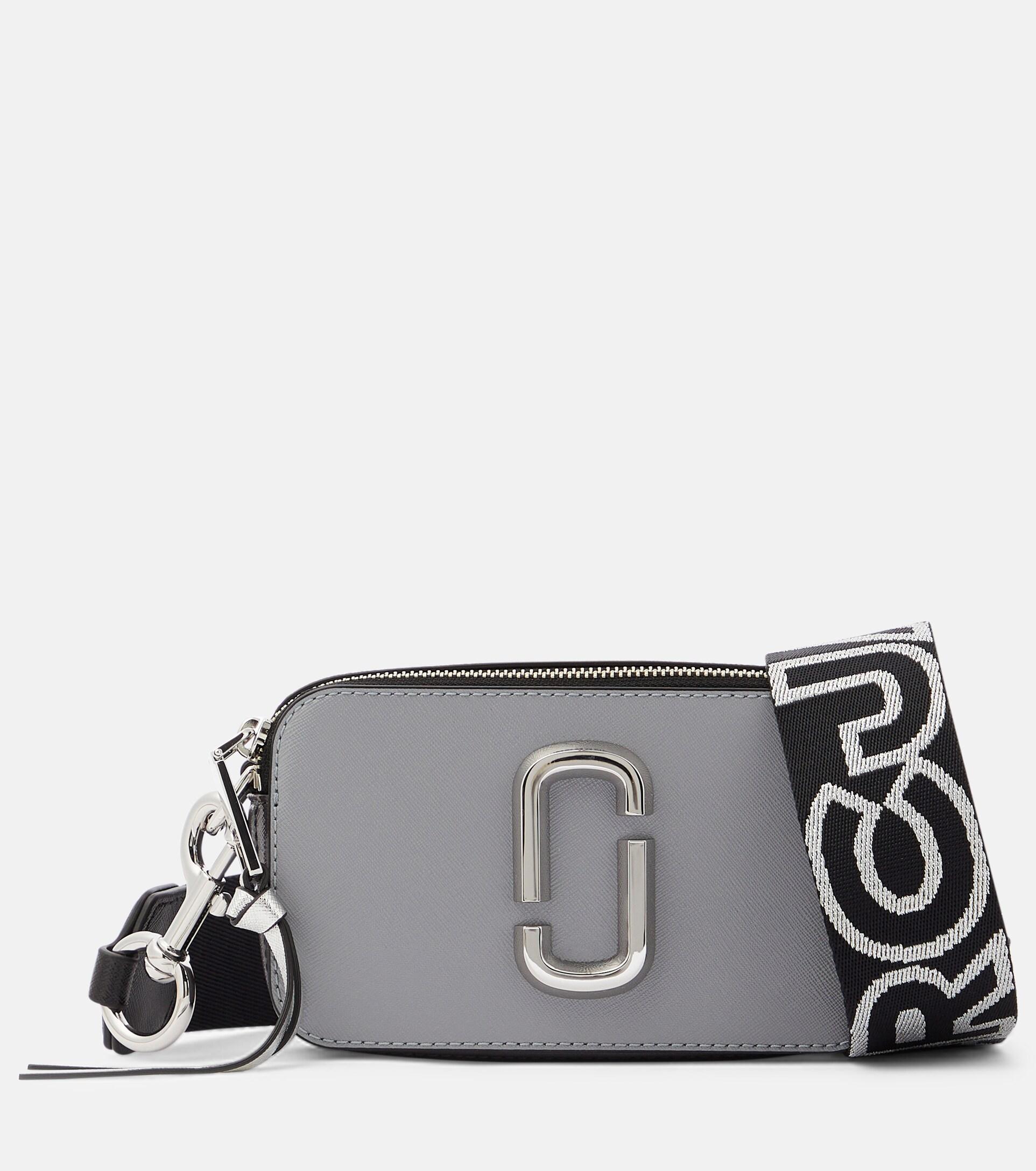 Marc Jacobs Snapshot Small Camera Bag- French Grey/ Multi 