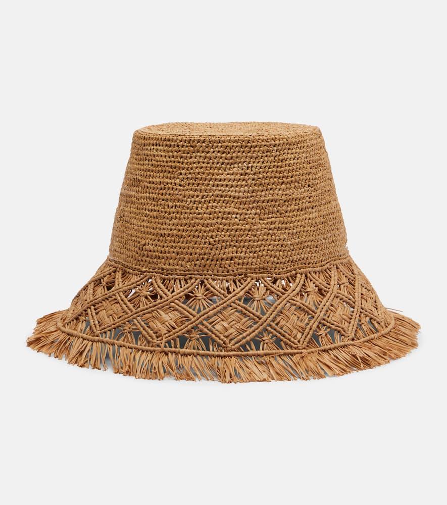 ZIMMERMANN ラフィア バケットハット 透かし編みラフィアバケットハット｜J'aDoRe JUN ONLINE OUTLET