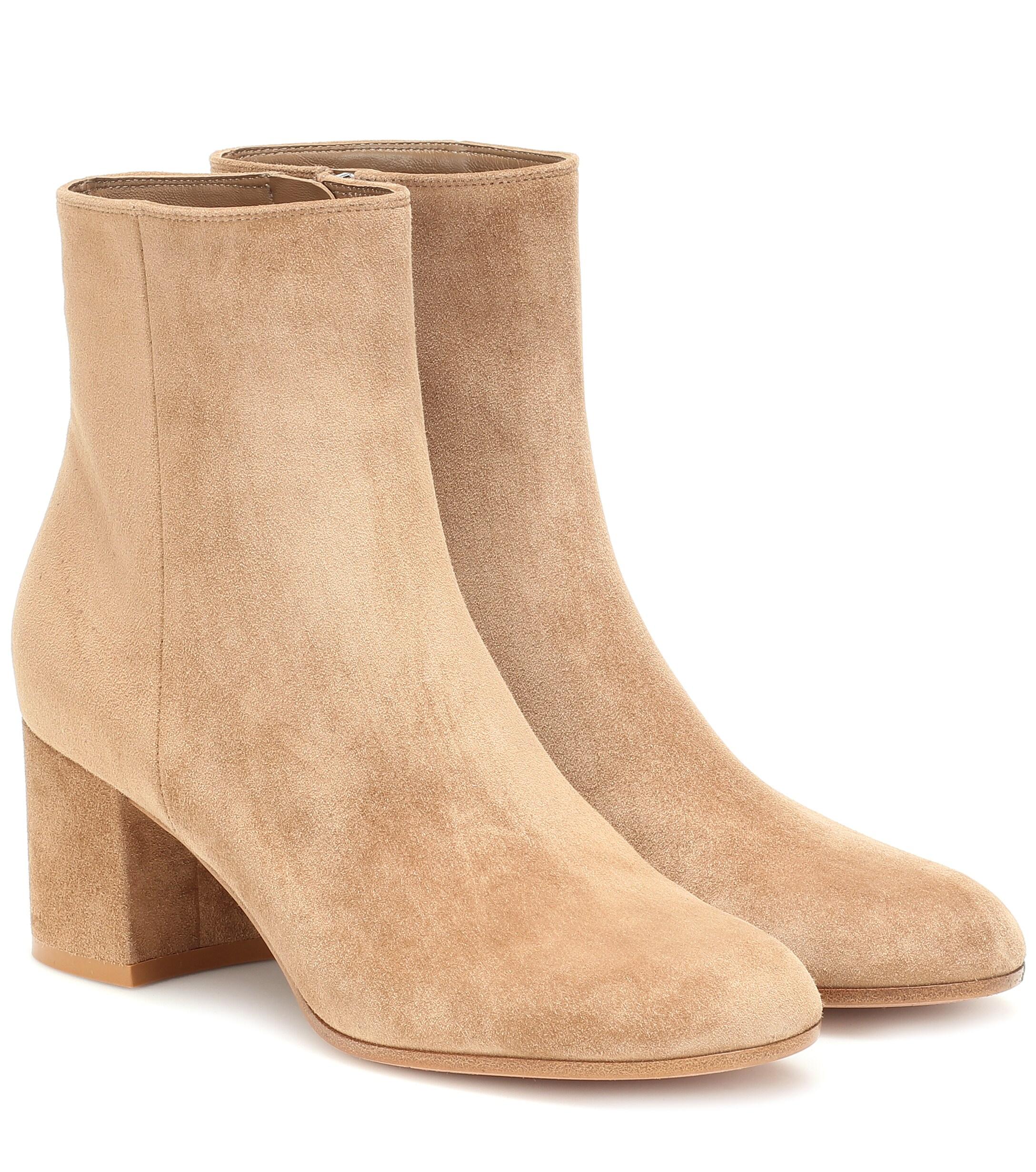 gianvito rossi margaux 65 suede ankle boots