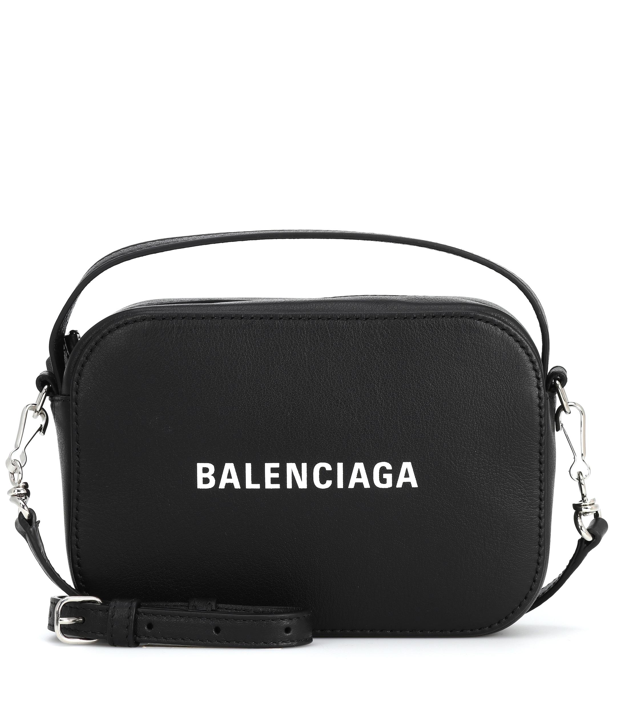 Balenciaga Women's Everyday Small Camera Bag - Black White