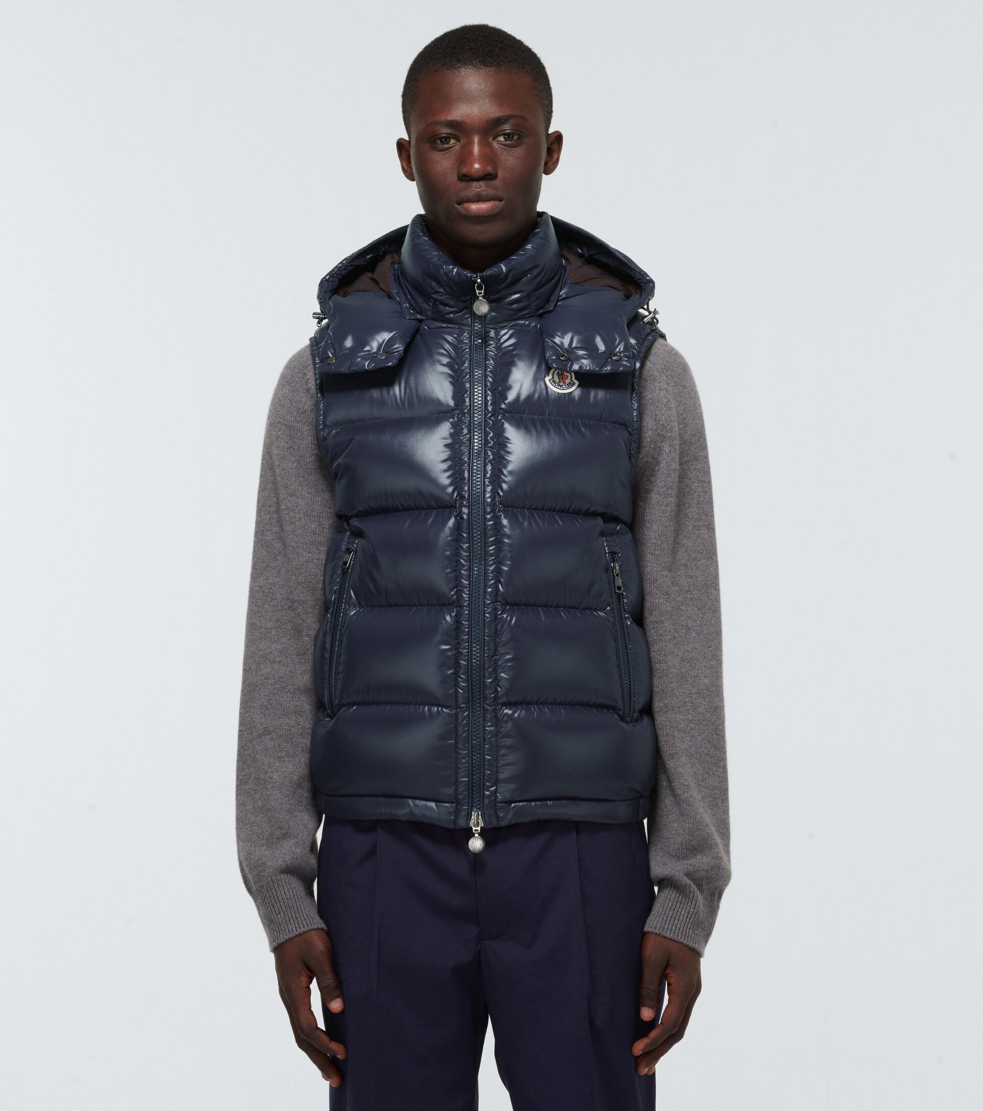 Moncler Bormes Down-jacket in Blue for Men | Lyst