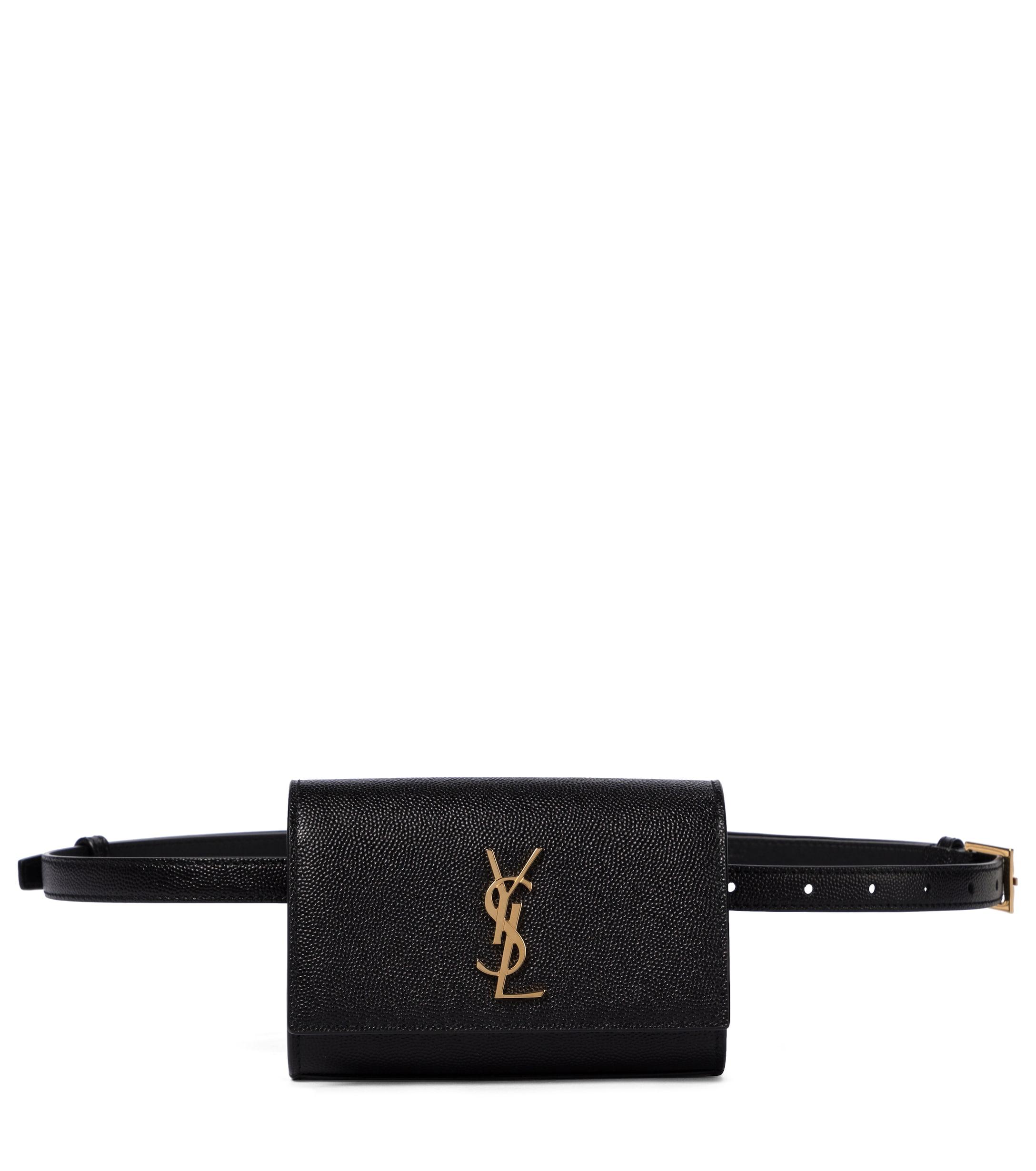Saint Laurent Classic Monogram Kate Belt Bag Leather at 1stDibs
