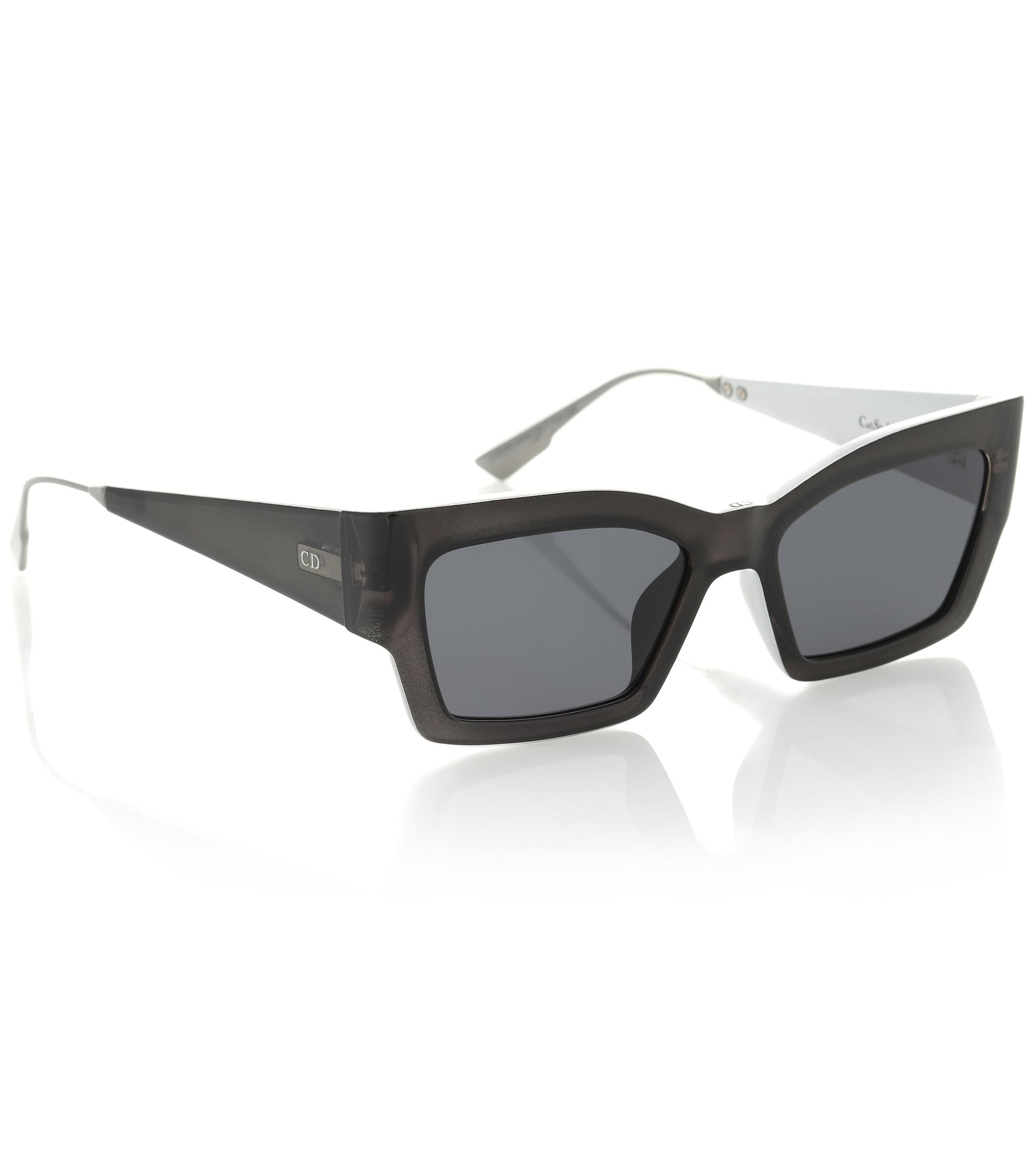 Dior Cat Eye Style 2 Acetate Sunglasses in Black | Lyst