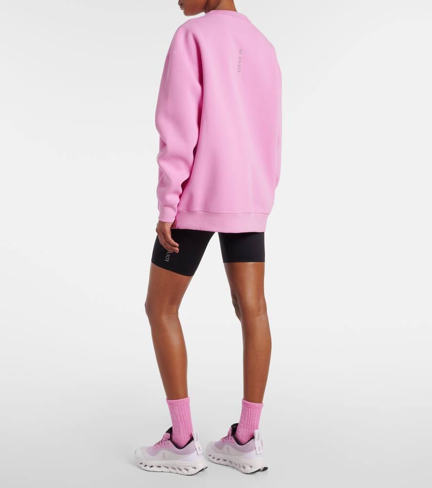 Loewe X On Logo Jersey Sweatshirt in Pink | Lyst