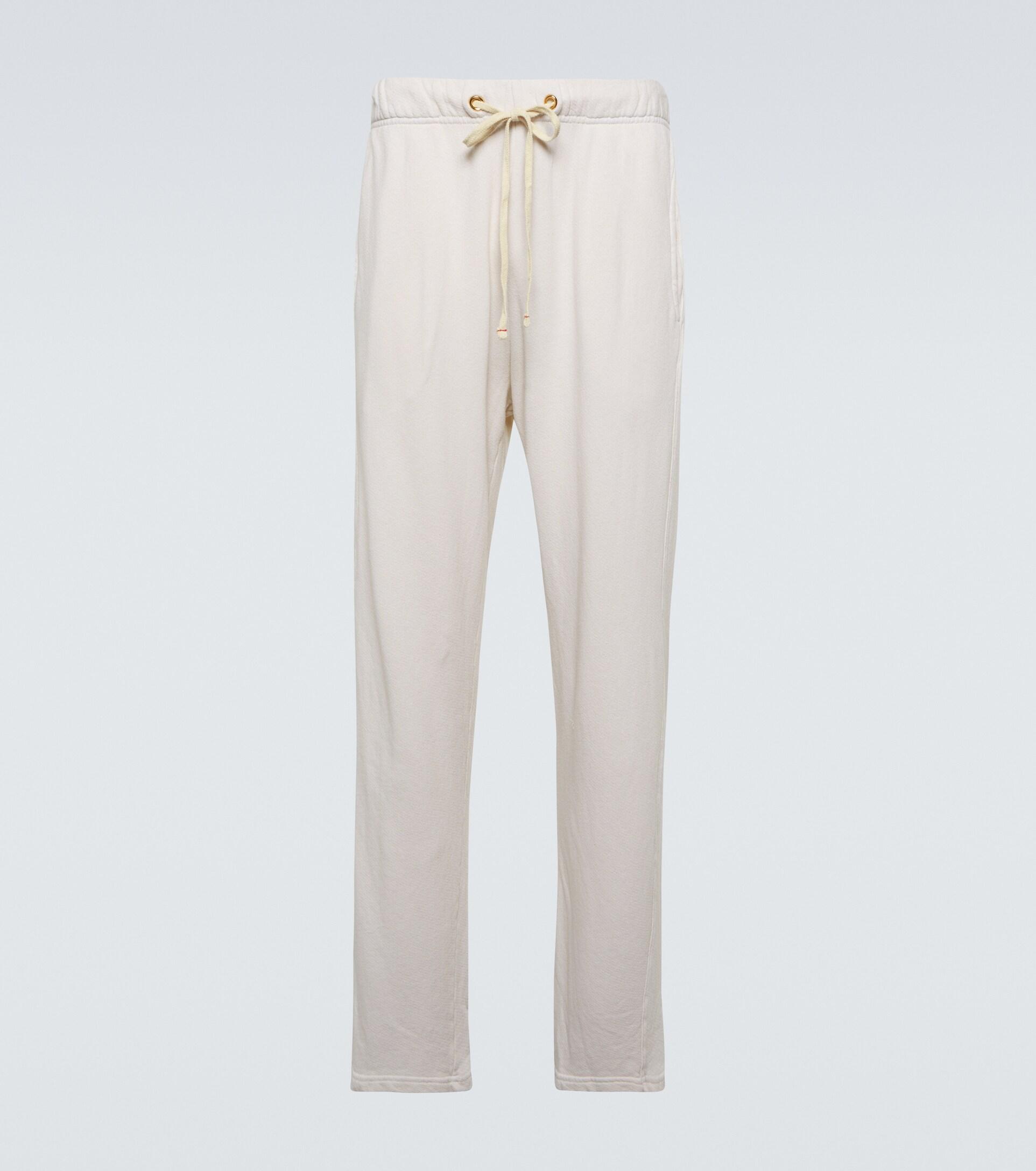 Les Tien French Cotton Terry Sweatpants in White for Men | Lyst