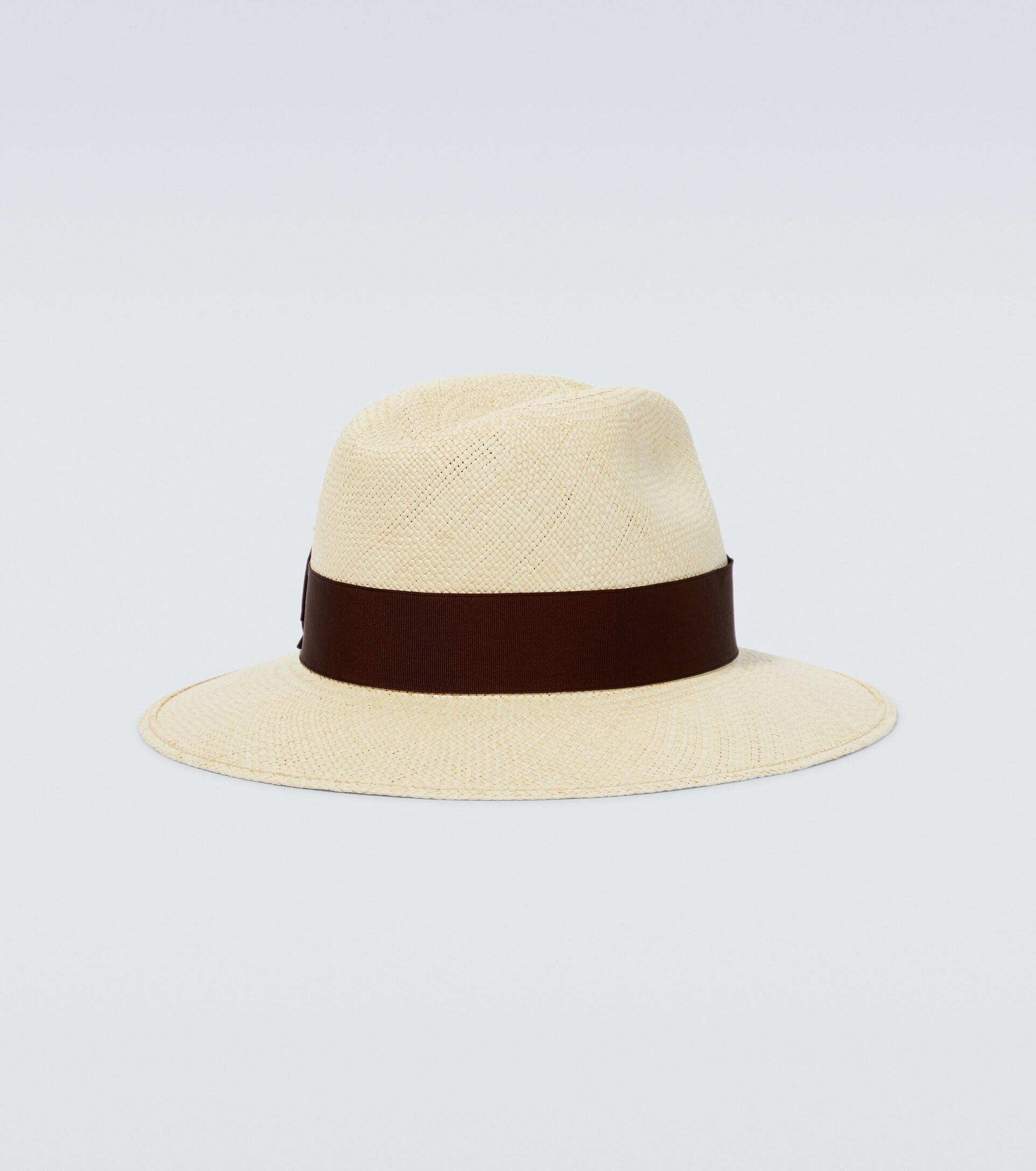 Borsalino Amedeo Quito Panama Hat in White for Men | Lyst