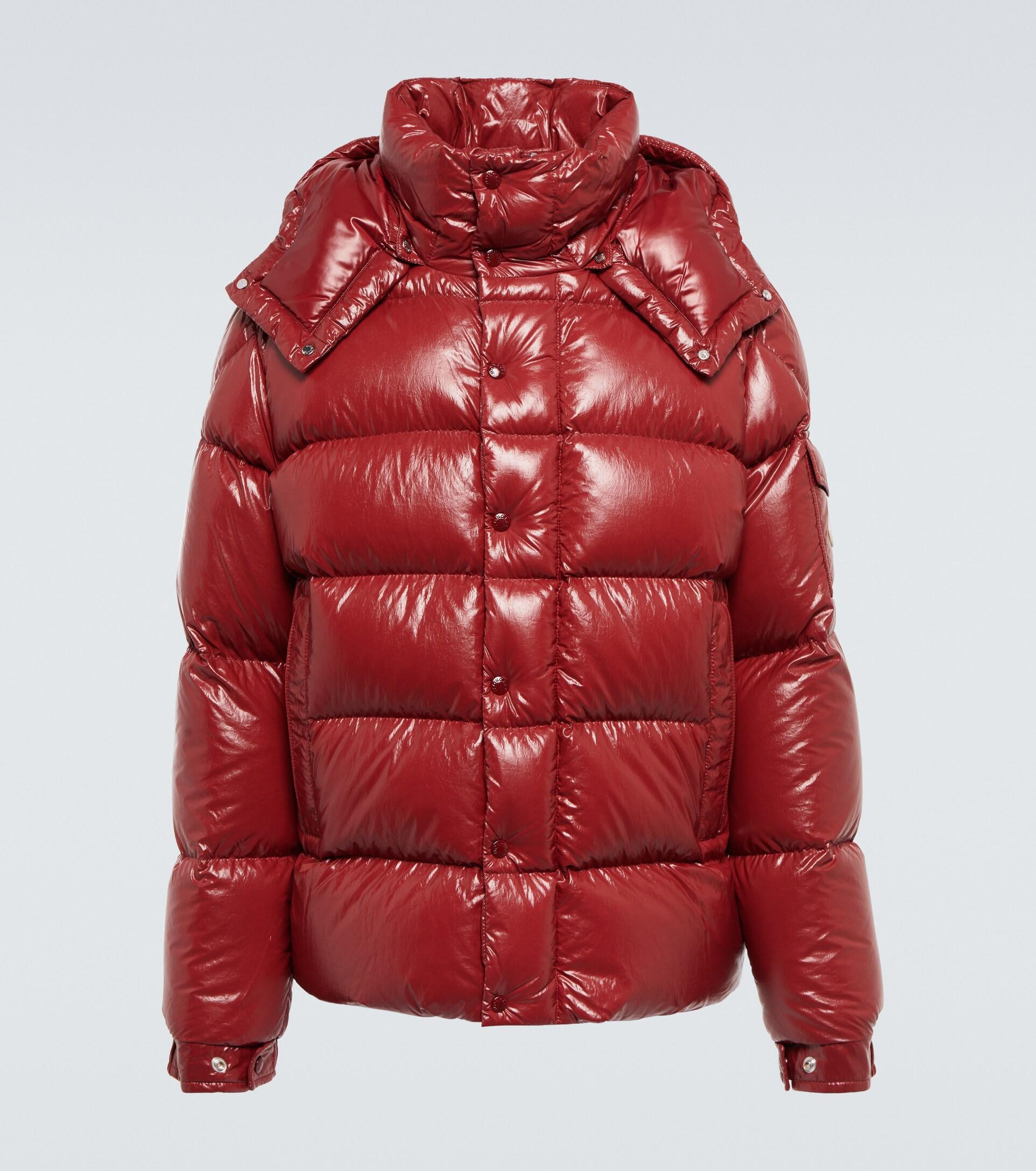 Moncler Synthetic Maya 70 Down Jacket in Berry Red (Red) for Men | Lyst